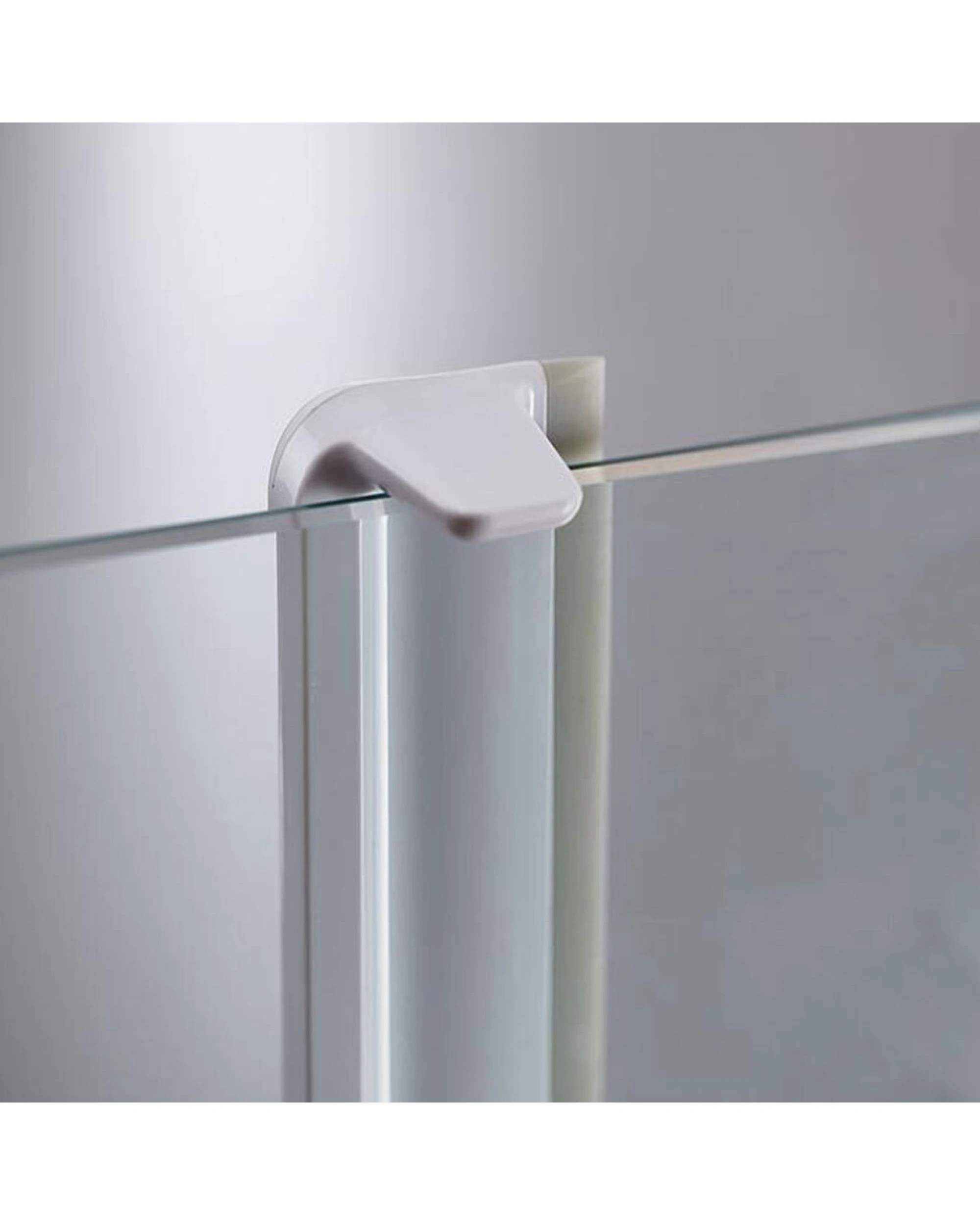 3 Joseph Joseph EasyStore Compact Shower Squeegee Hanging Hook Flexible - White, 3 of 4