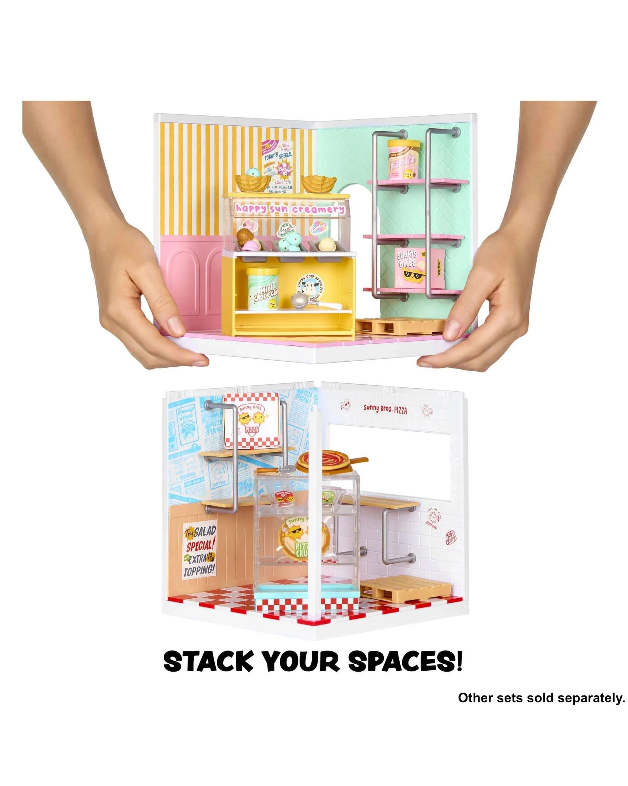 6 MGA's Miniverse Make it Mini Spaces Pizza Shop, 6 of 6