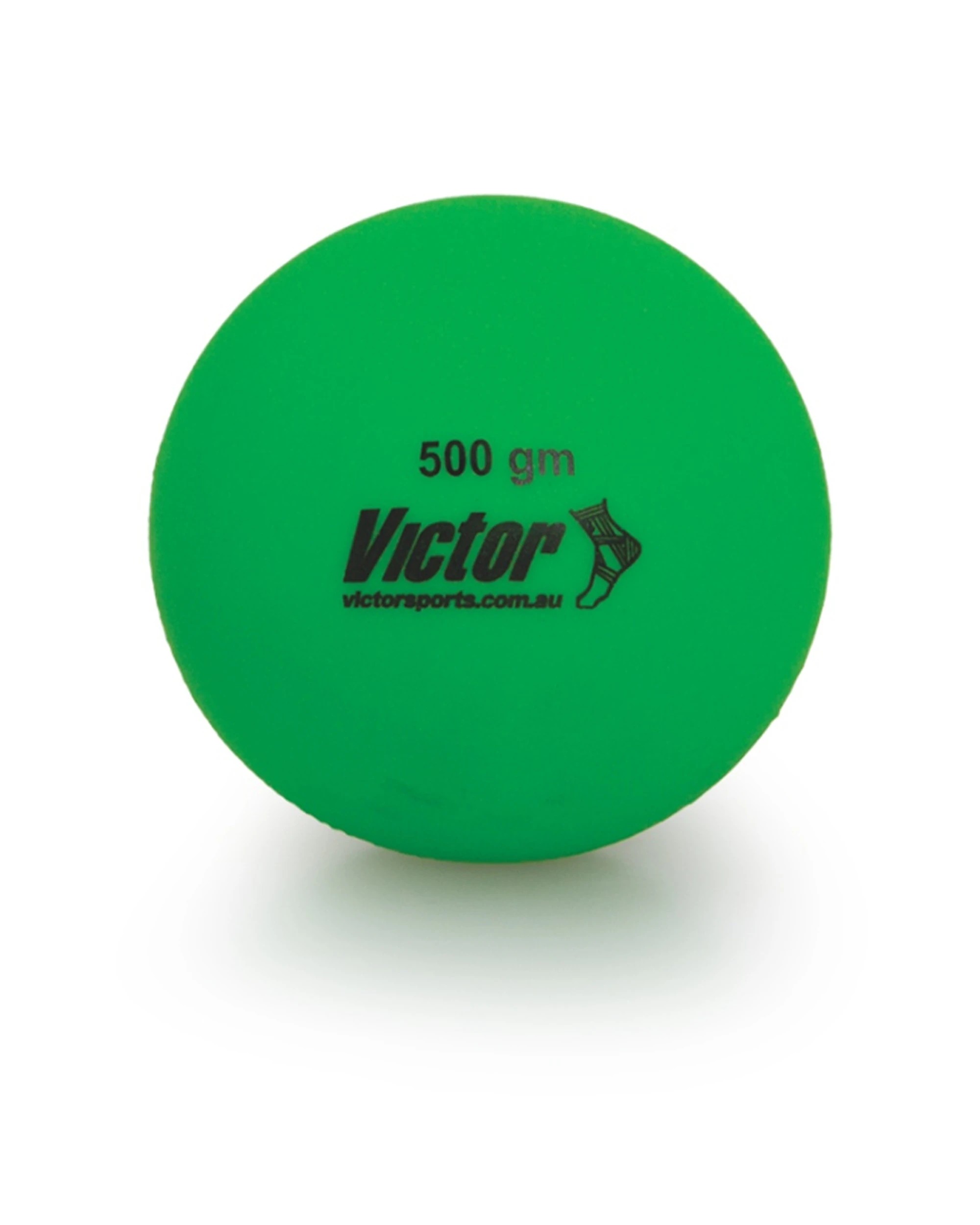1 Victor Sports Indoor Shot Put PVC Shell Non Bounce Training Tool 500g - Green, 1 of 1