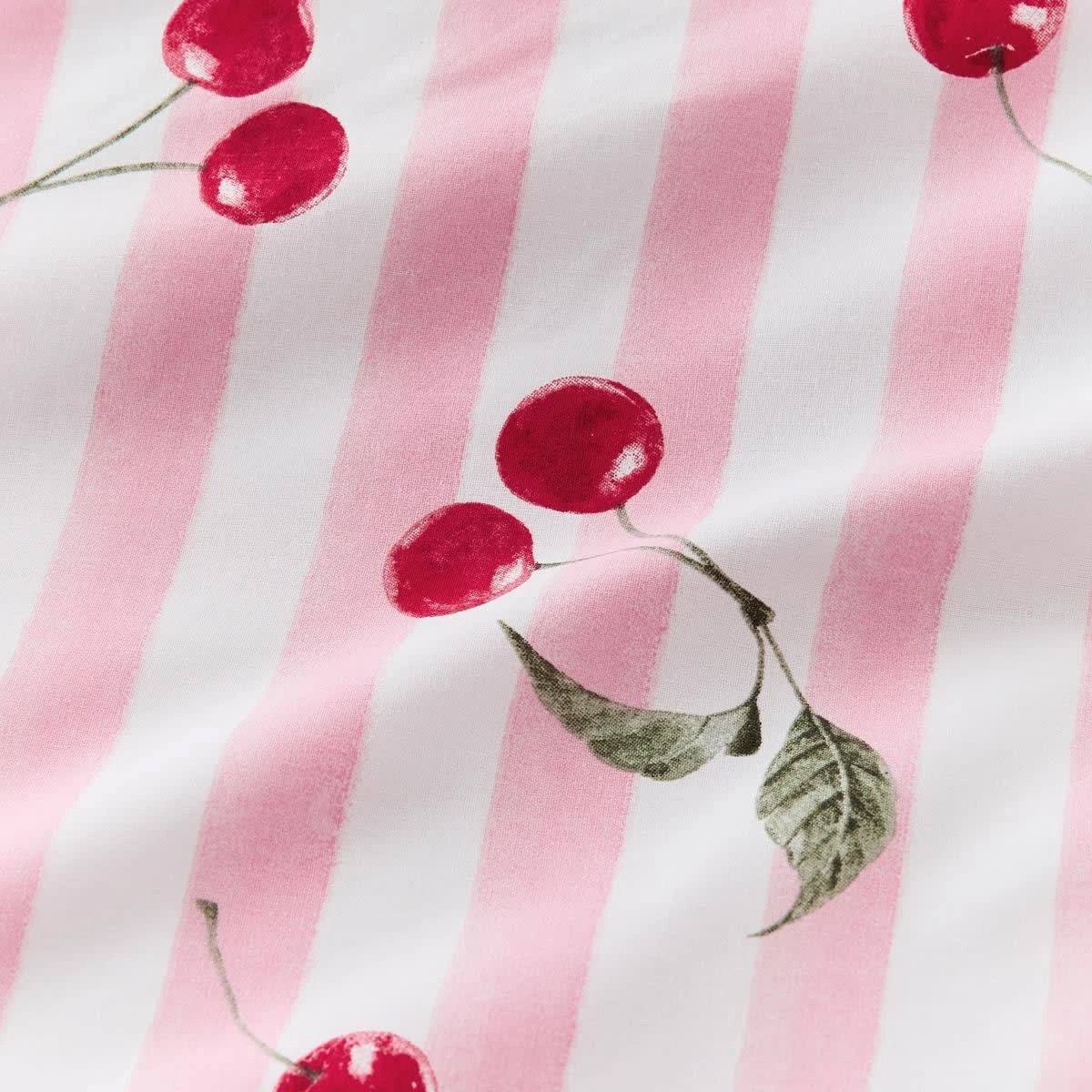 7 Cherry Cotton Rich Reversible Quilt Cover Set - Double Bed, 7 of 7