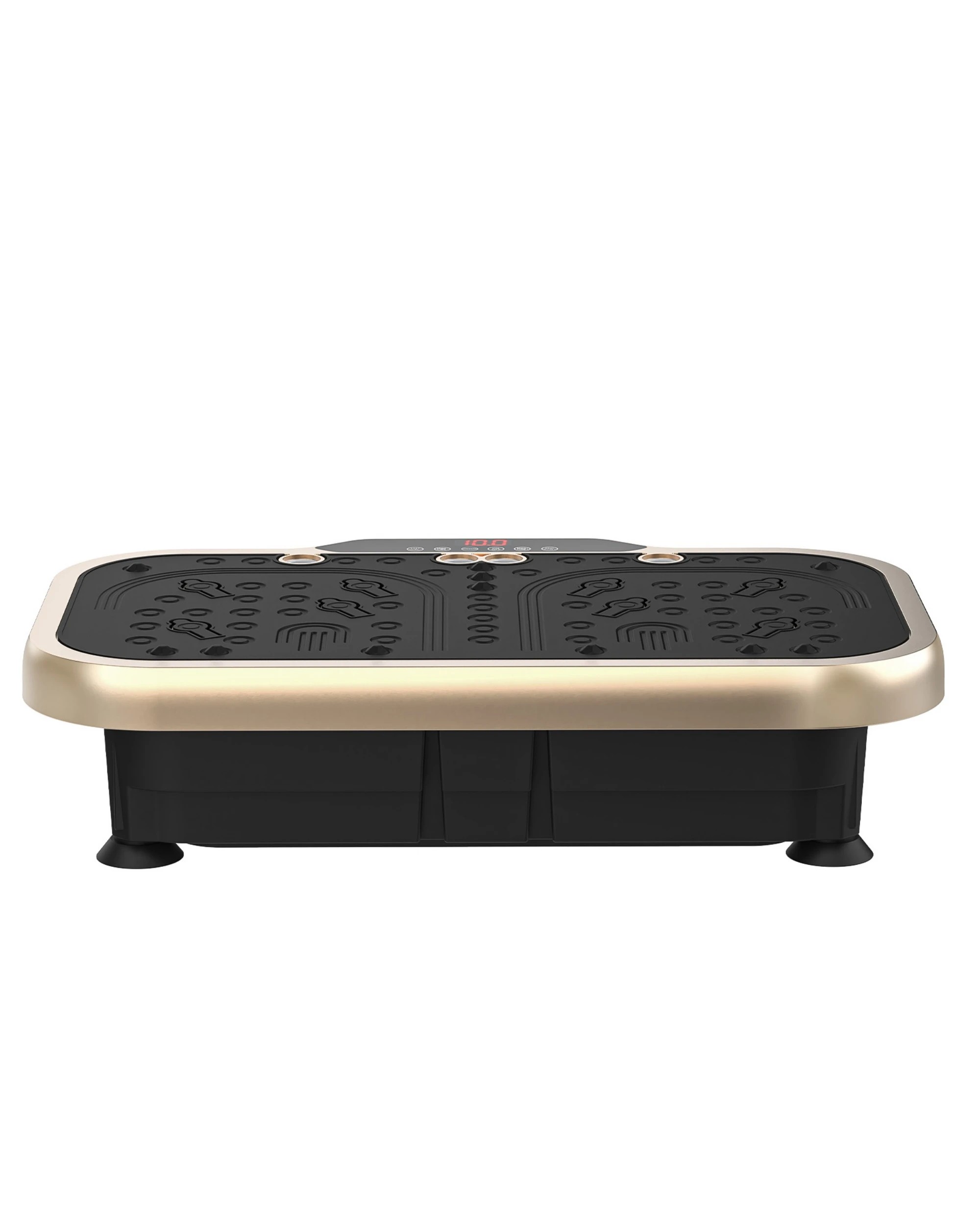 5 Advwin 200 Speed Vibration Plate Exercise Machine w/Push-up Handles for Home - 6 Preset Workouts, 150kg Capacity Gold, 5 of 7