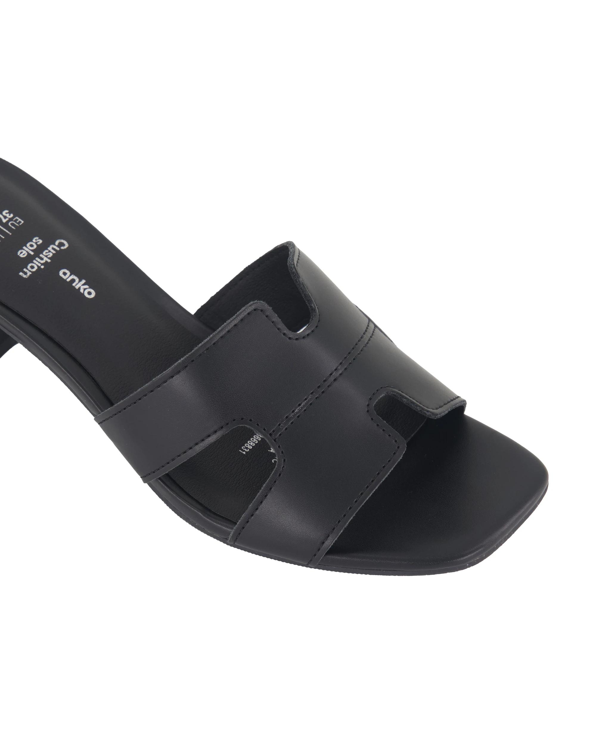 5 Basic Mules Black, 5 of 5