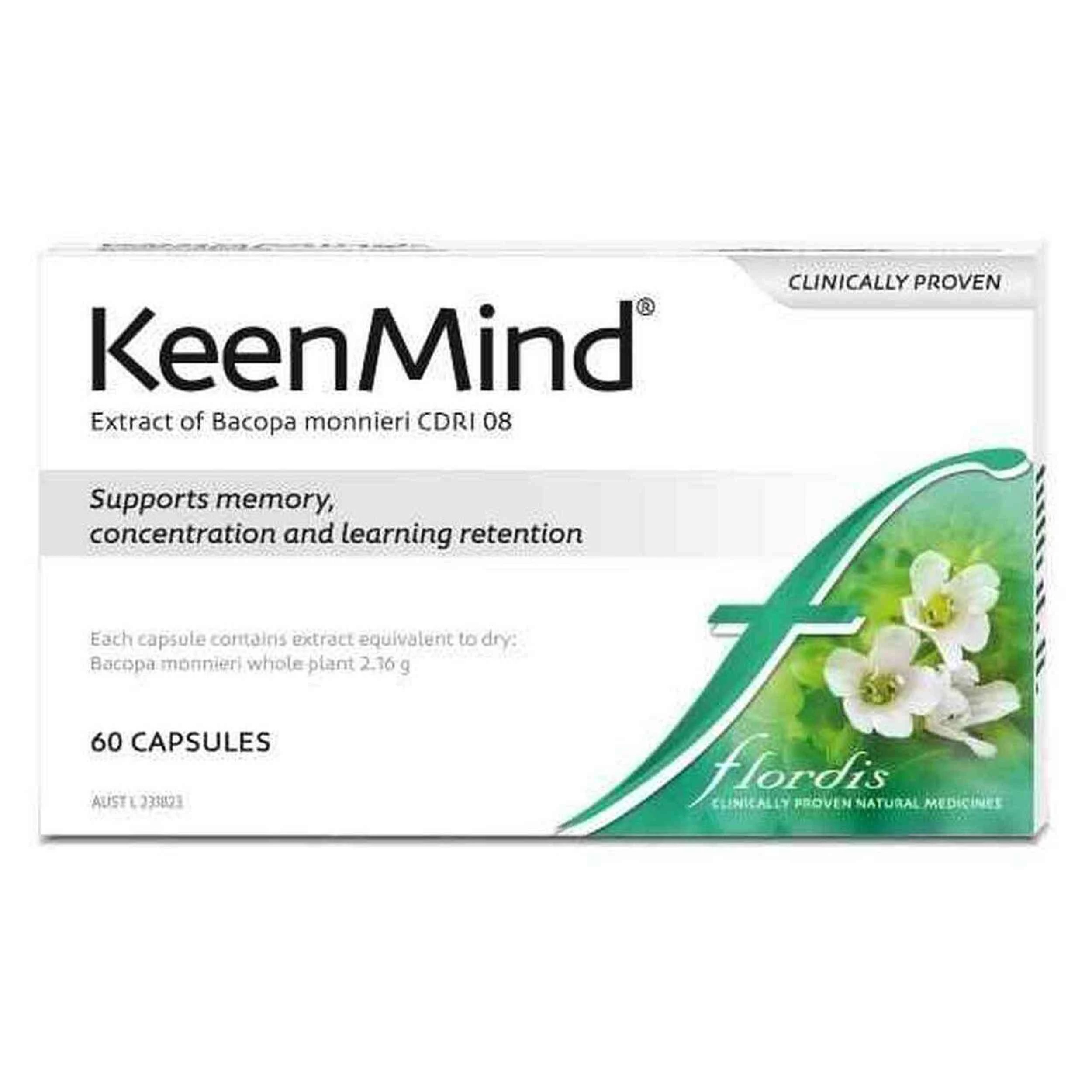 1 Flordis KeenMind Cap 60, 1 of 3