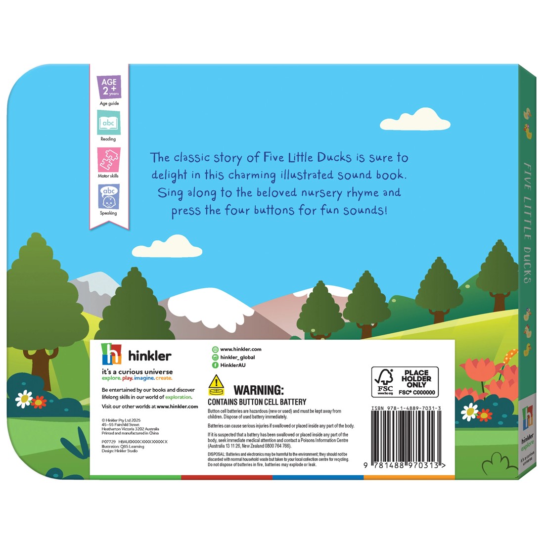 2 Five Little Ducks - Sound Book, 2 of 6