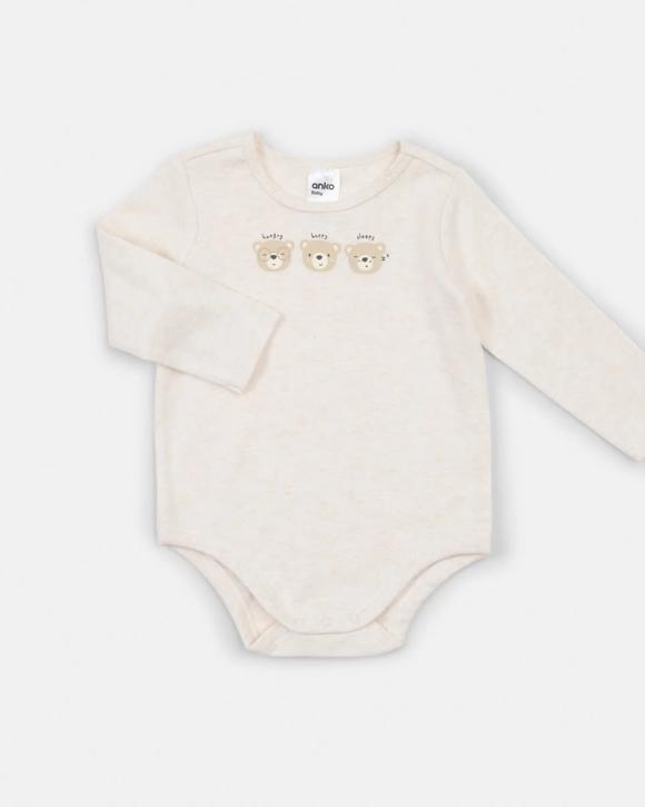 Long Sleeve Print Bodysuit