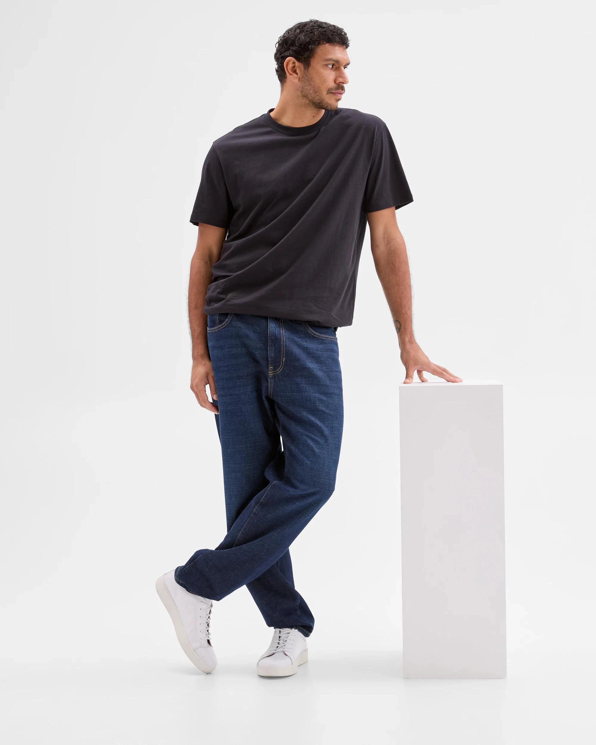 2 Target Relaxed Fit Denim Jeans DENIMDARK, 2 of 8