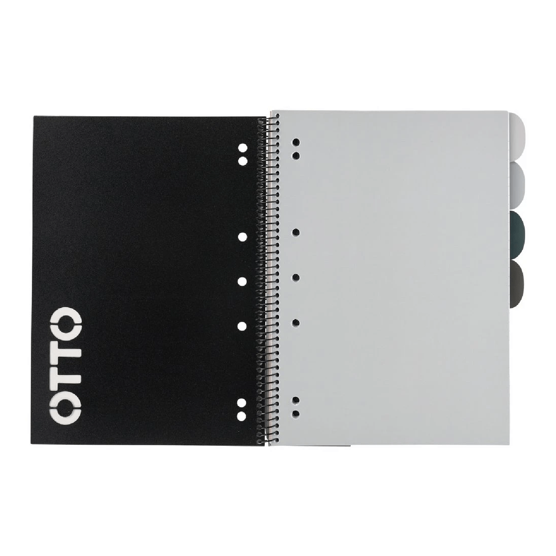 3 Otto A4 5 Subject Notebook 250 Page Black, 3 of 4