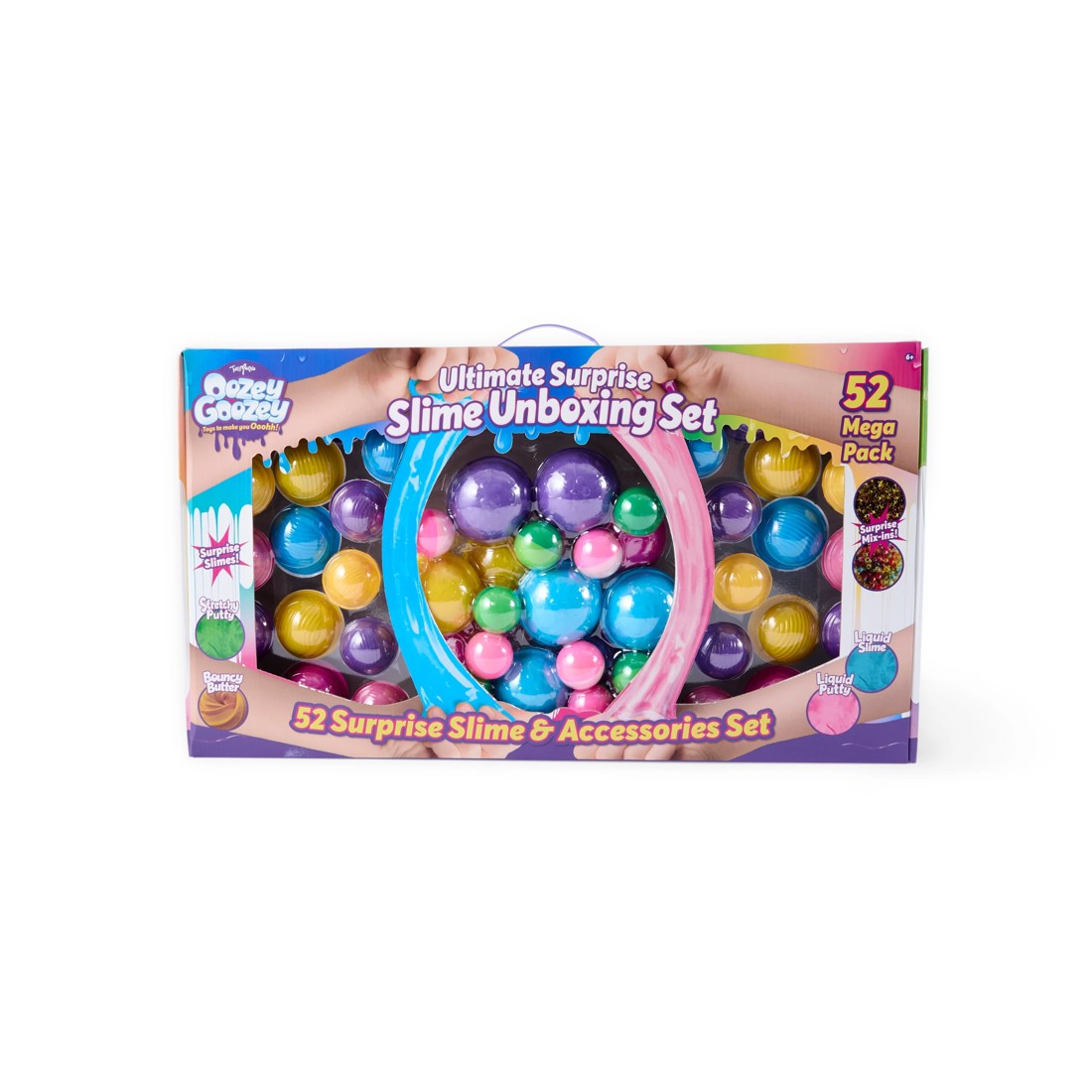 1 ToyMania 52 Mega Pack Oozey Goozey Ultimate Surprise Slime and Accessories Unboxing Set, 1 of 6