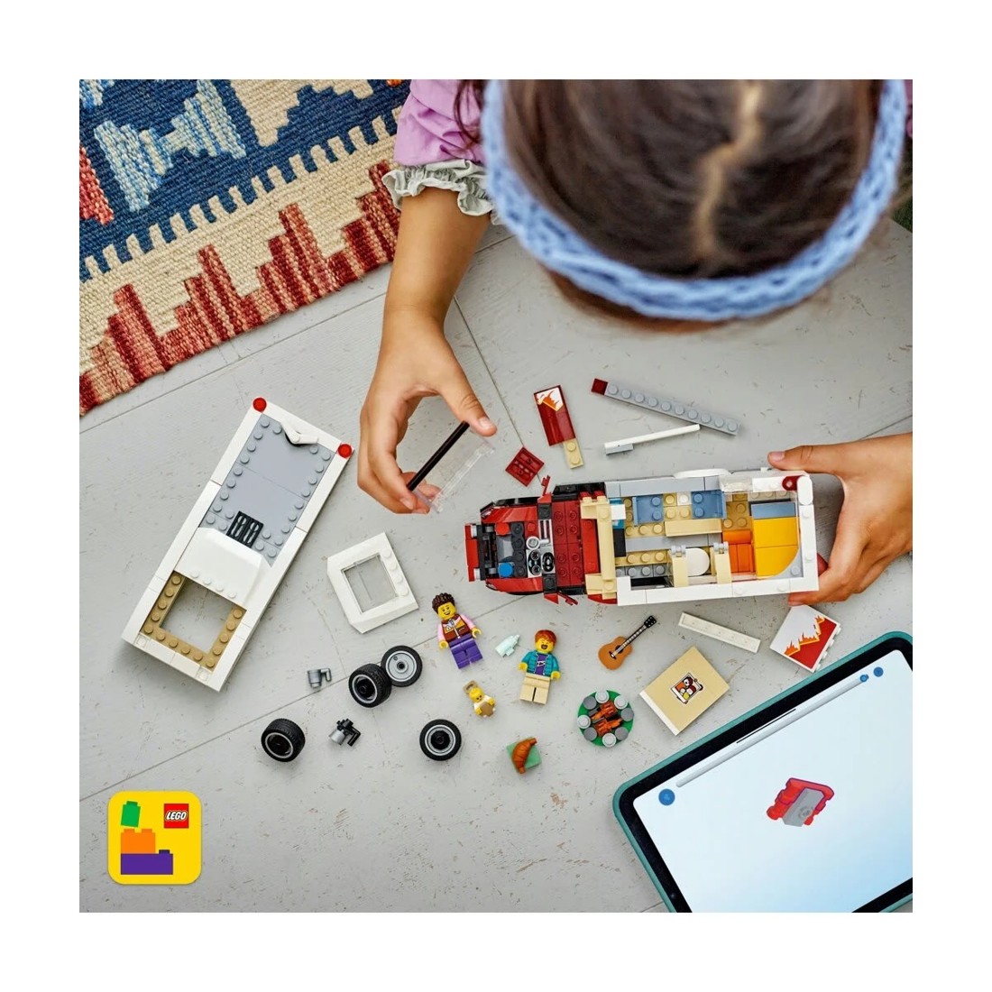 7 LEGO City Holiday Adventure Camper Van 60454, 7 of 10