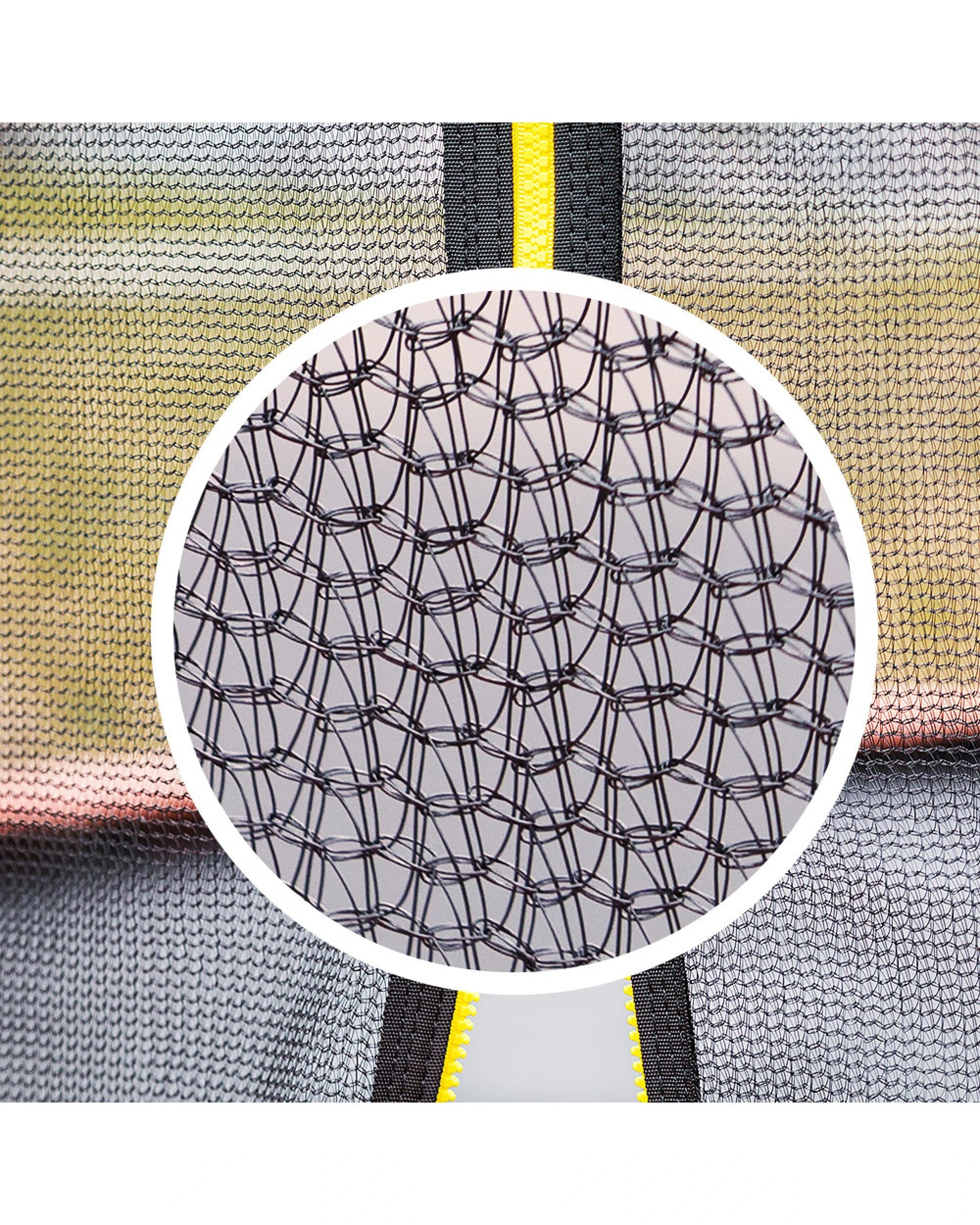 3 Kahuna 12ft Replacement Trampoline Net 12 Poles Blue, 3 of 3