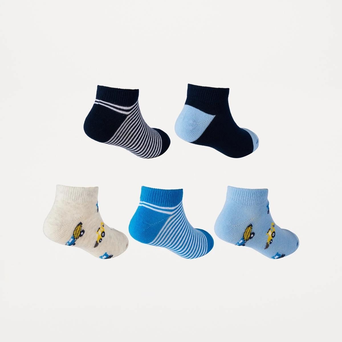2 5 Pack Low Cut Socks BLUE DIGGERS, 2 of 3