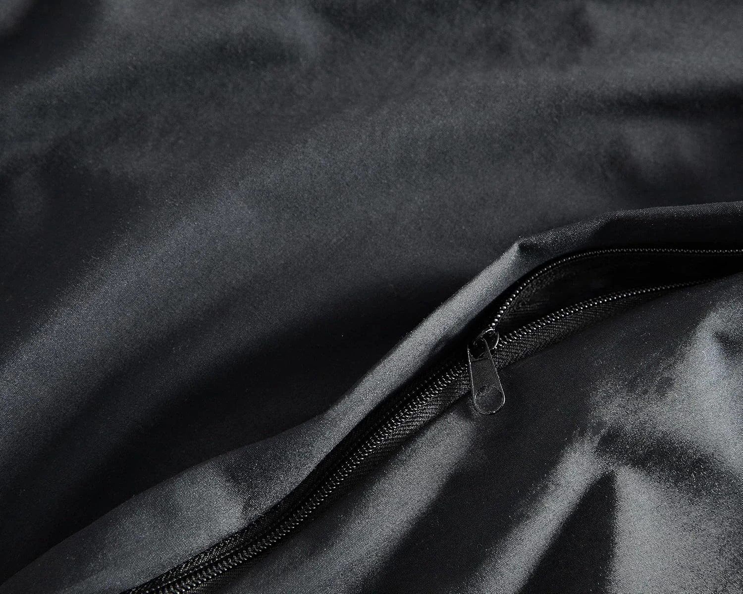 3 CleverPolly 100% Vintage Washed Microfibre Quilt Cover Set - Queen Bed - Black, 3 of 5