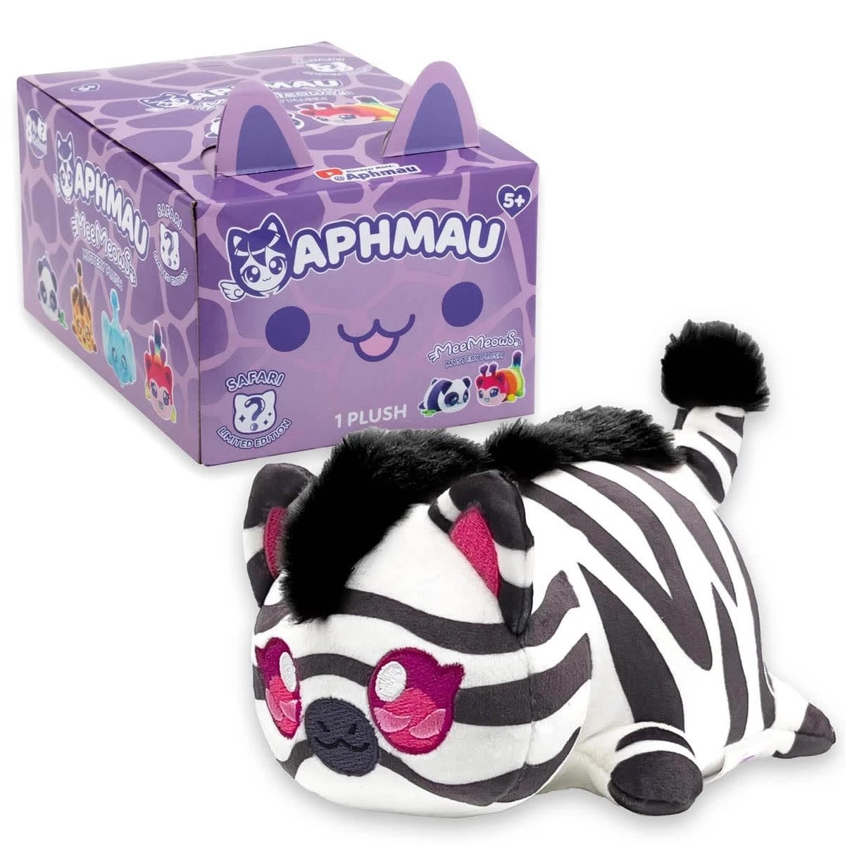 8 15cm Aphmau Safari Limited Edition MeeMeows Mystery Plush Toy - Assorted, 8 of 10