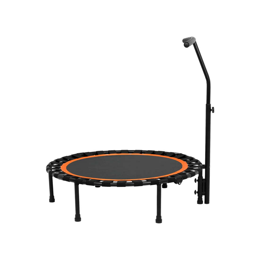 2 ADVWIN 50 inch Rebounder Mini Trampoline for Adults and Kids Indoor/Outdoor Workout Max Load Orange, 2 of 7