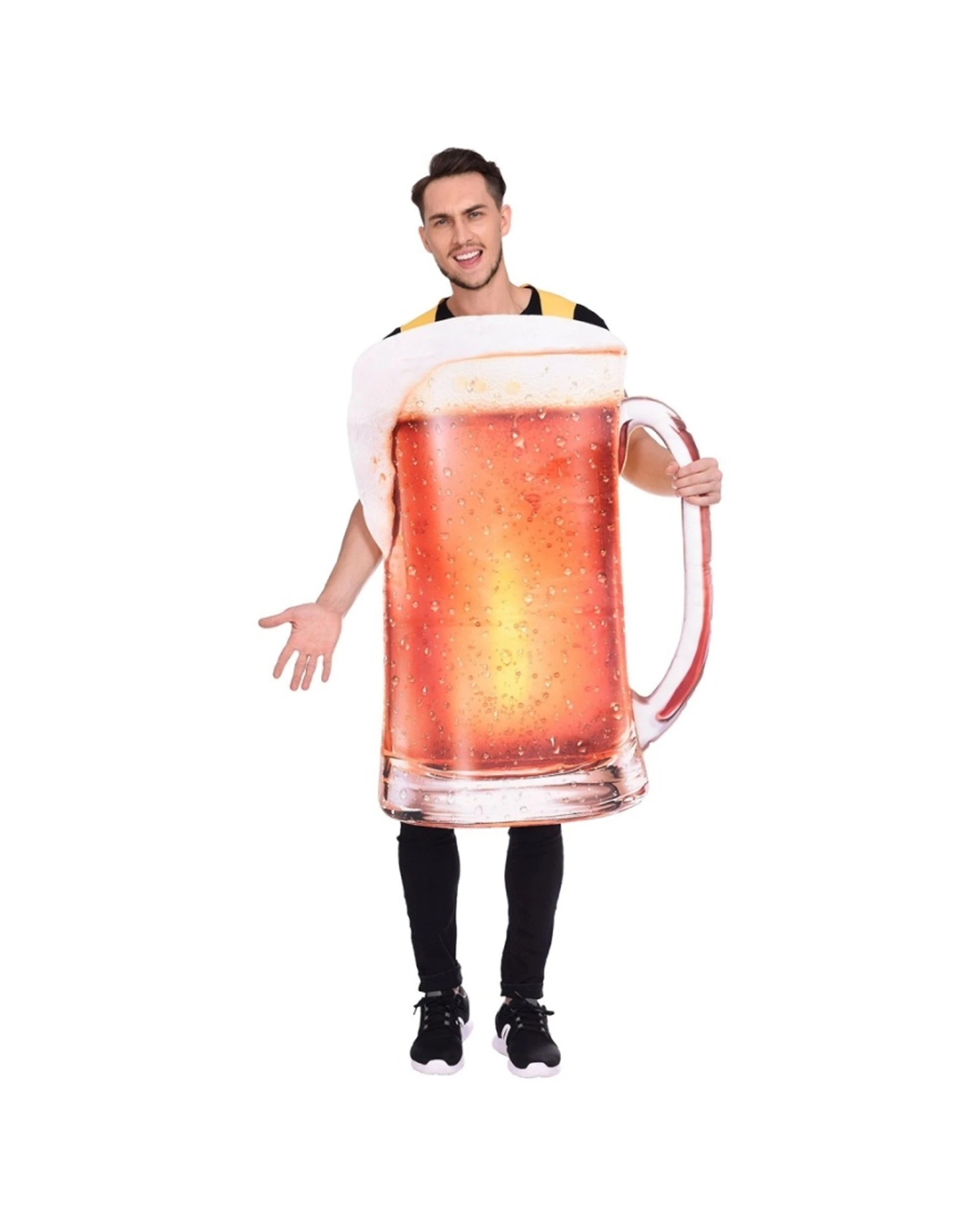 1 Anagram Pint Of Beer Tabard Adults Novelty Costume Standard Size - Multi, 1 of 1