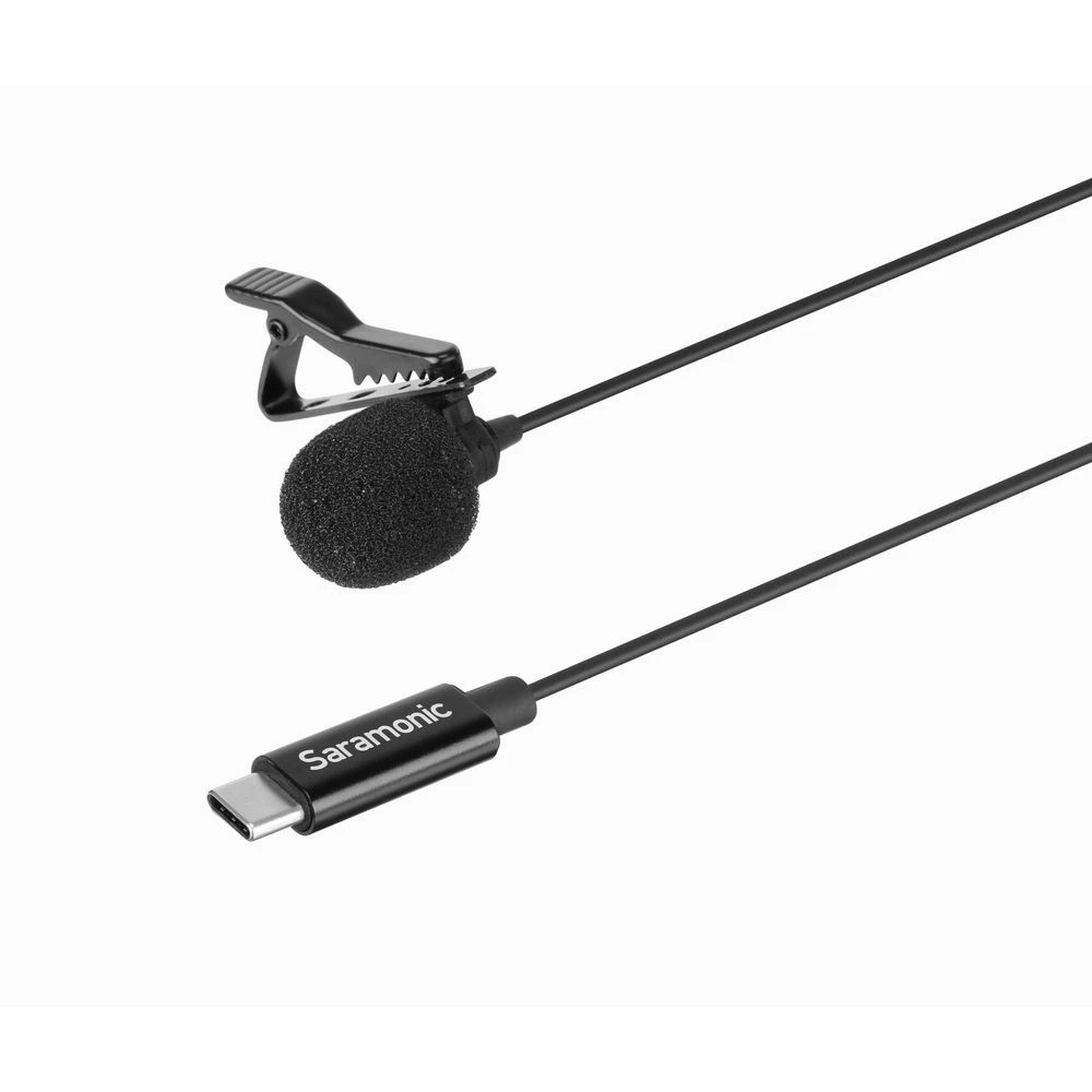 9 Saramonic LavMicro U3A Clip-On Microphone USB-C Black, 9 of 10