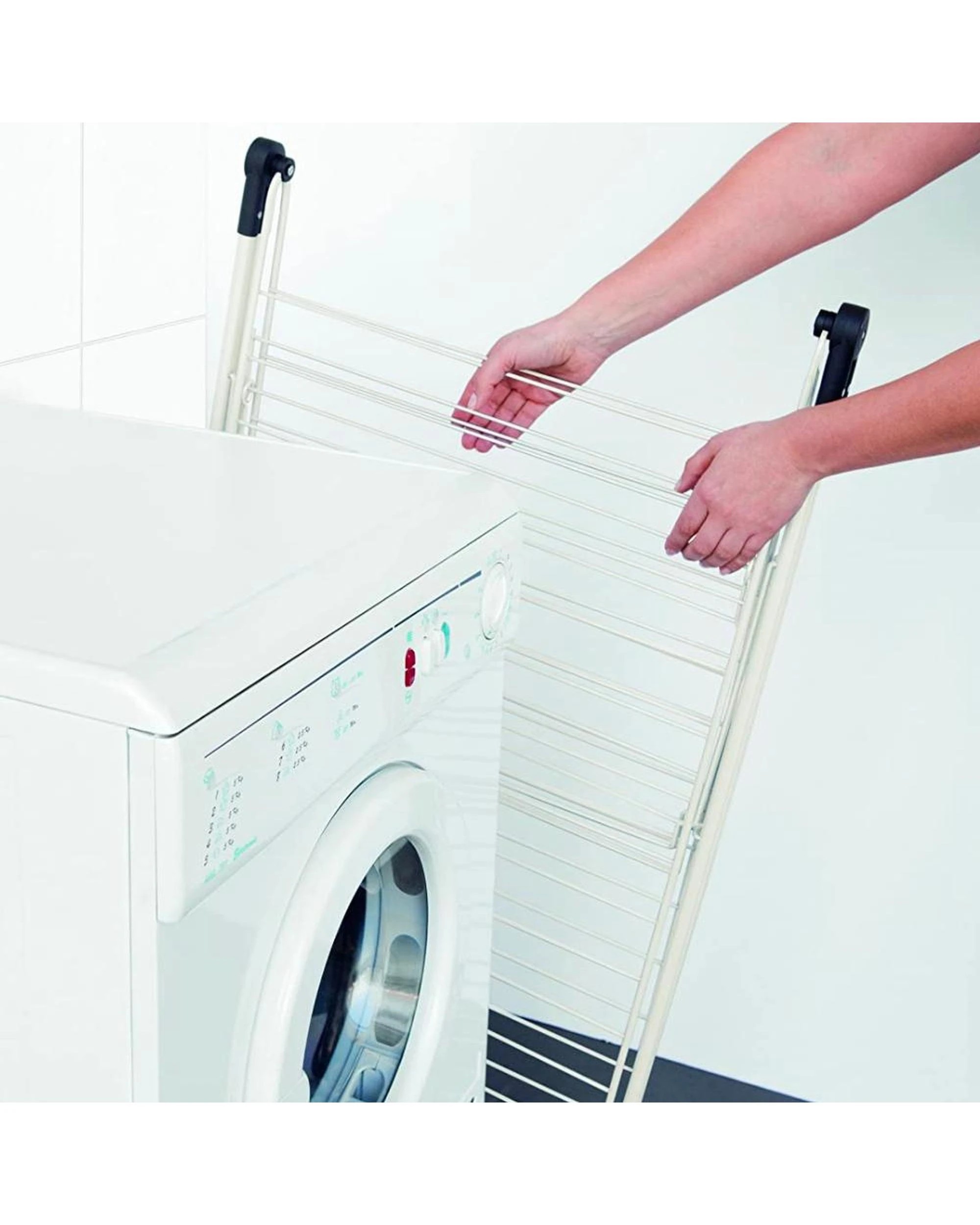 5 Brabantia TModel 20m Clothes Laundry Dryer Rack  White Airer Hanging, 5 of 8