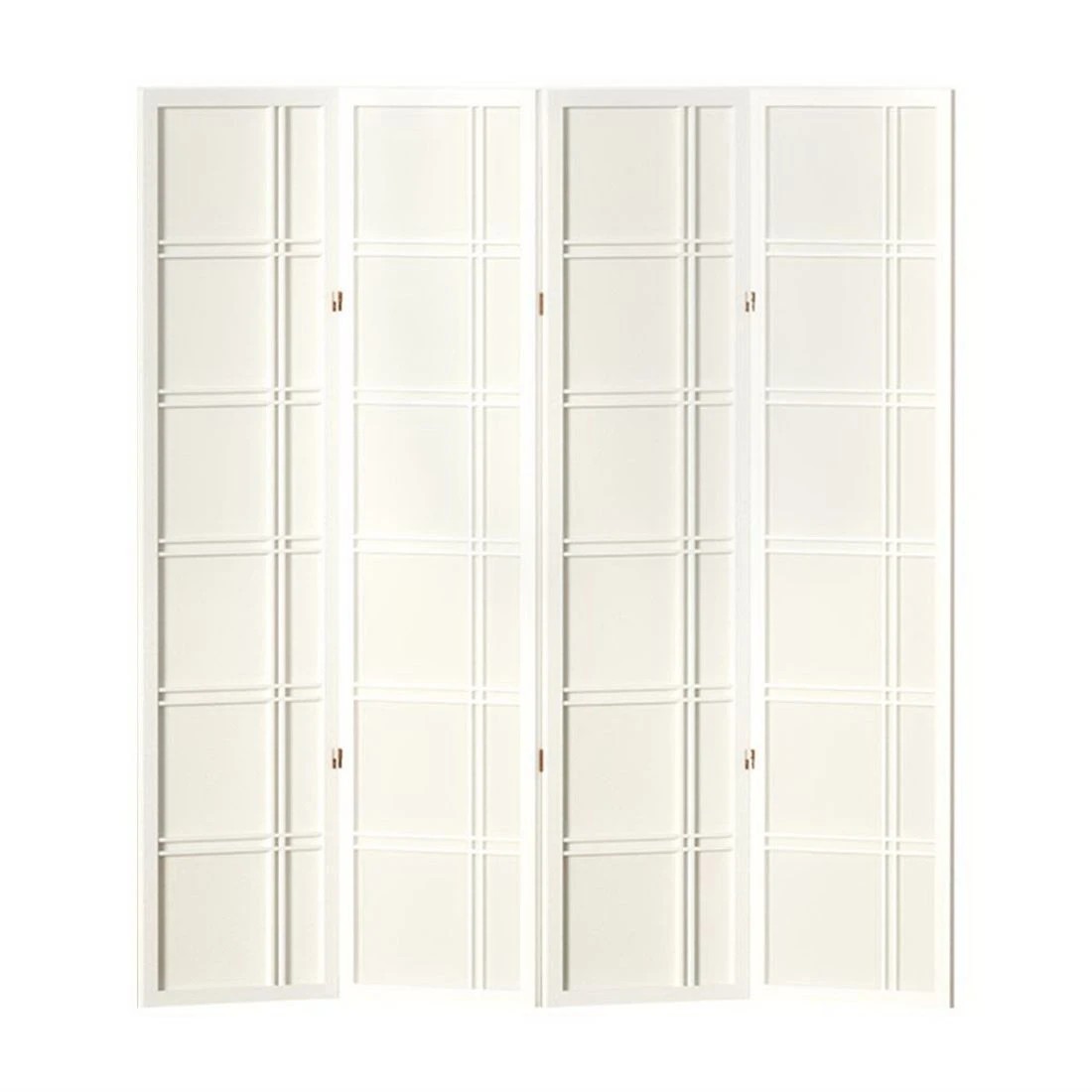 3 Artiss 4 Panel Room Divider Screen 176x179cm Nova - White, 3 of 7