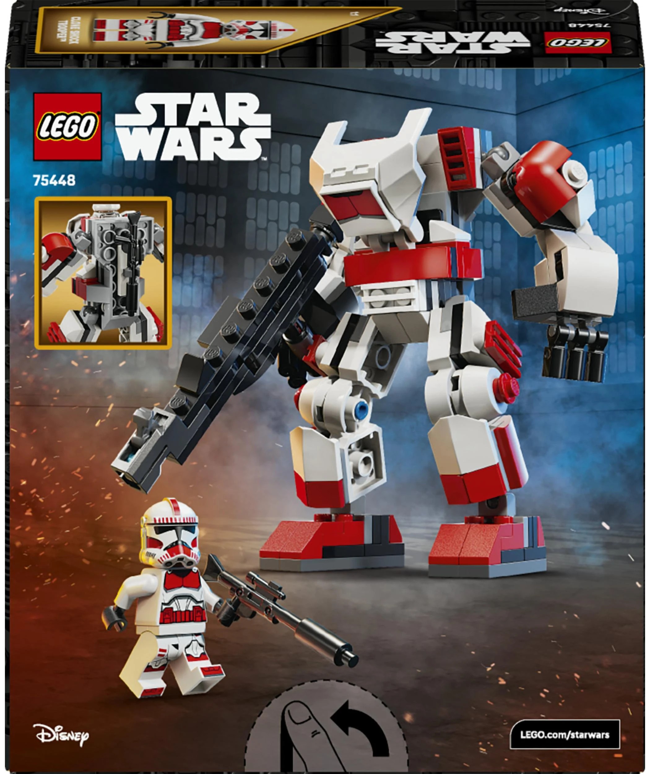 10 LEGO Star Wars Clone Shock Trooper Mech 75448, 10 of 10