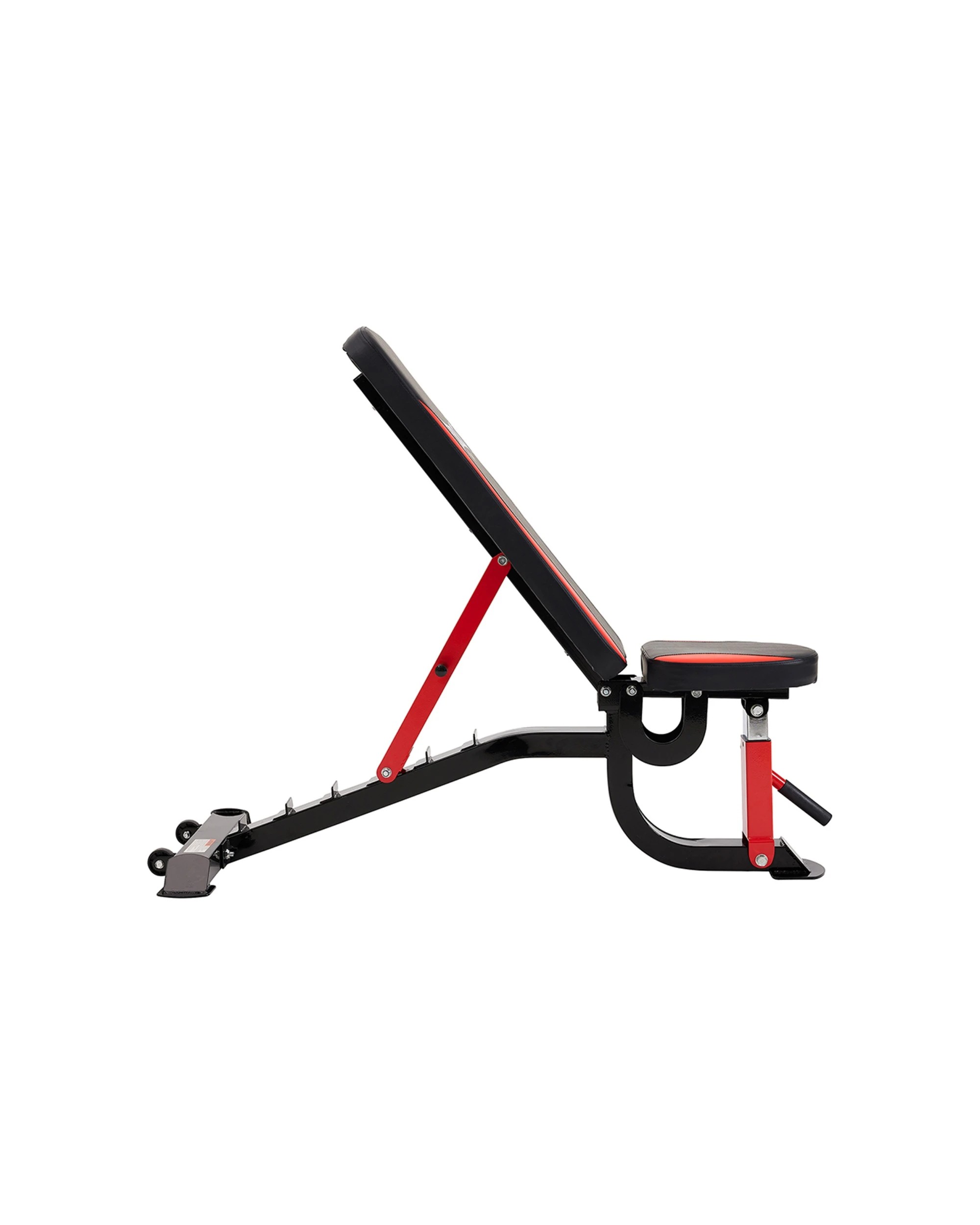 6 Everlast Adjustable FID Bench 8 Position Backrest Steel Frame Powder Coated - Black, 6 of 9