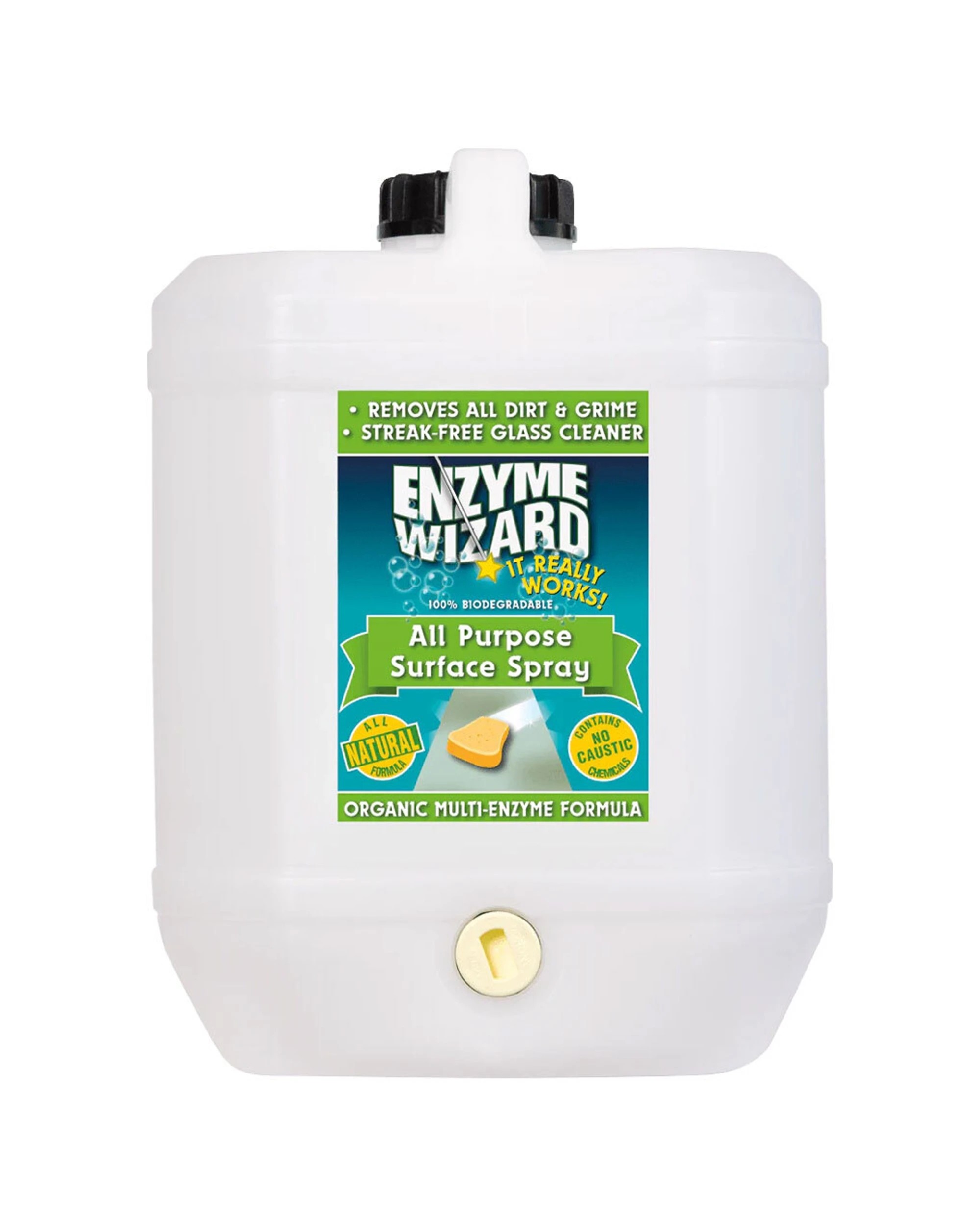 1 Enzyme Wizard All Purpose Surface Spray Refill 10L - White, 1 of 1