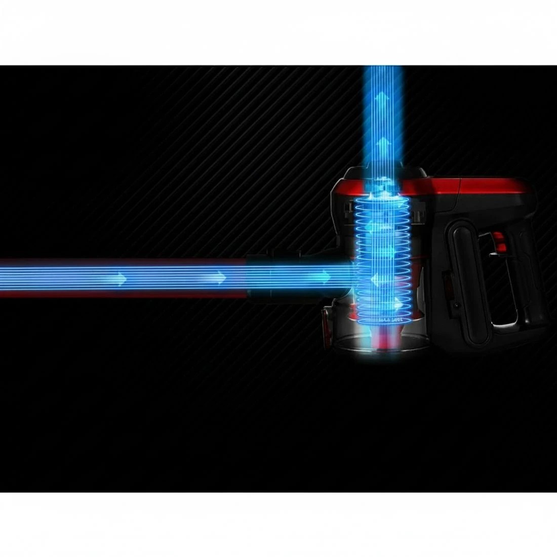 5 Devanti Stick Vacuum Cleaner Brushless Cordless 250W - Red, 5 of 6