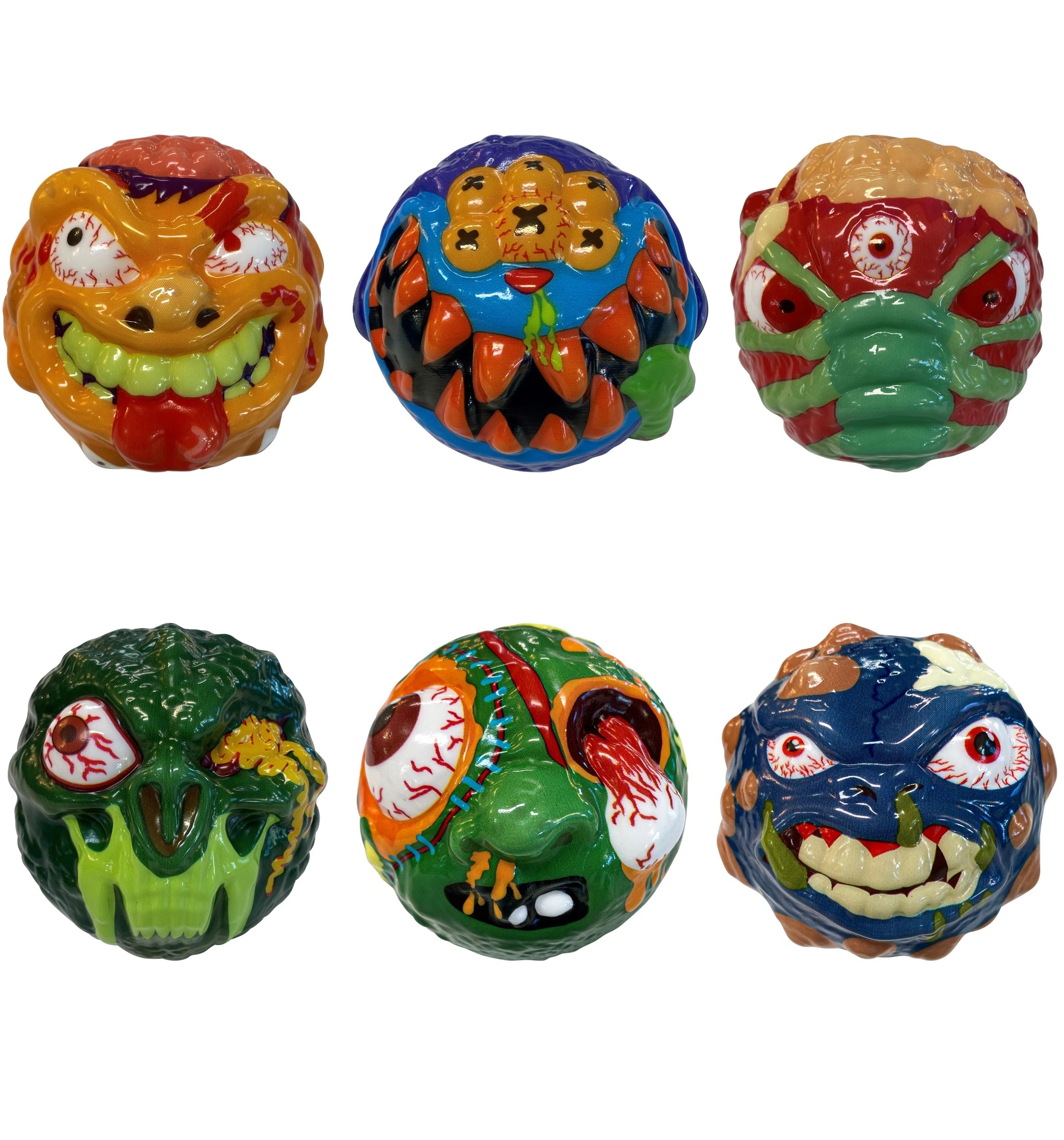 1 9cm Evil Bounce Ball - Assorted
 - Multi, 1 of 7