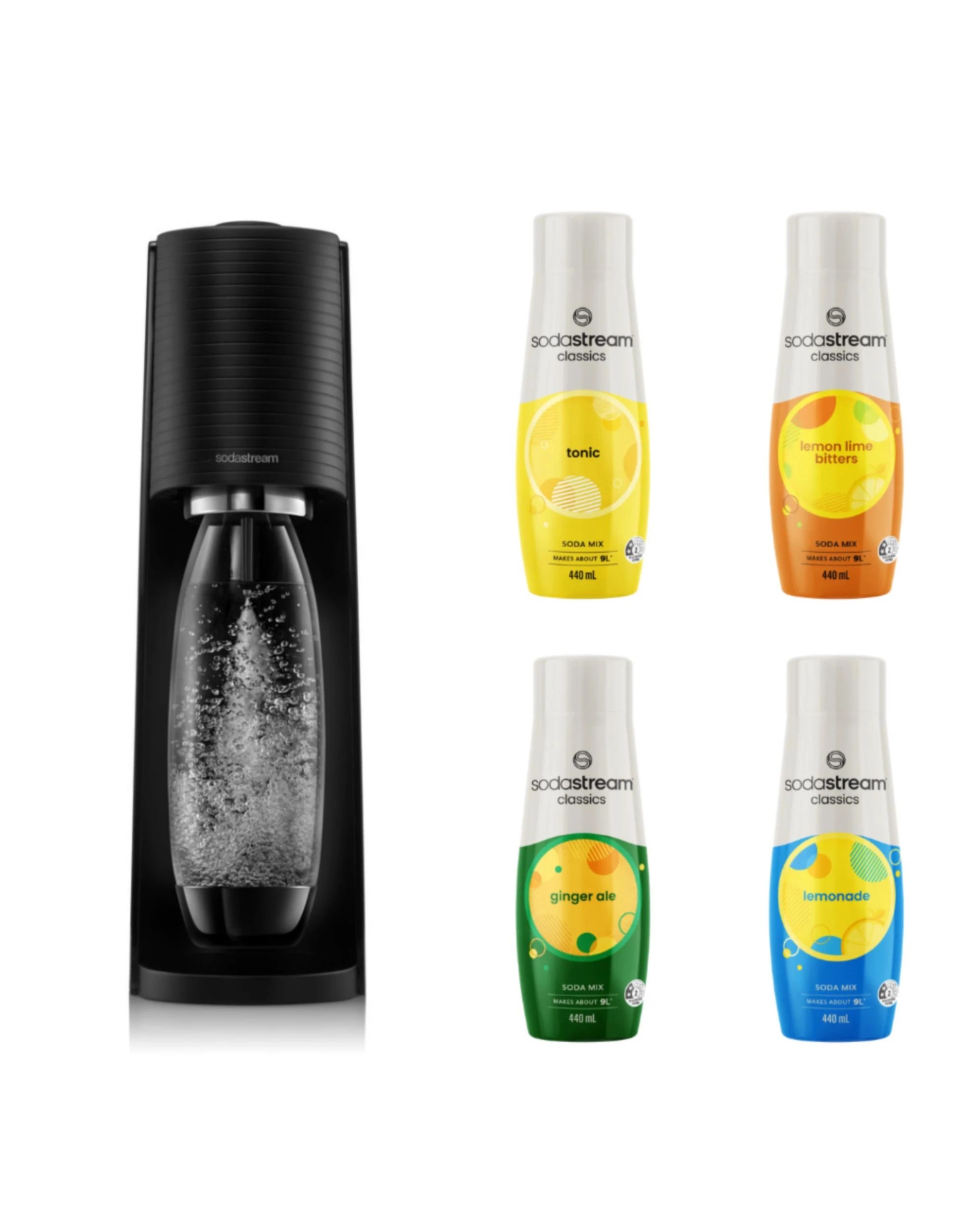 1 SodaStream TERRA with Flavours - White, 1 of 4