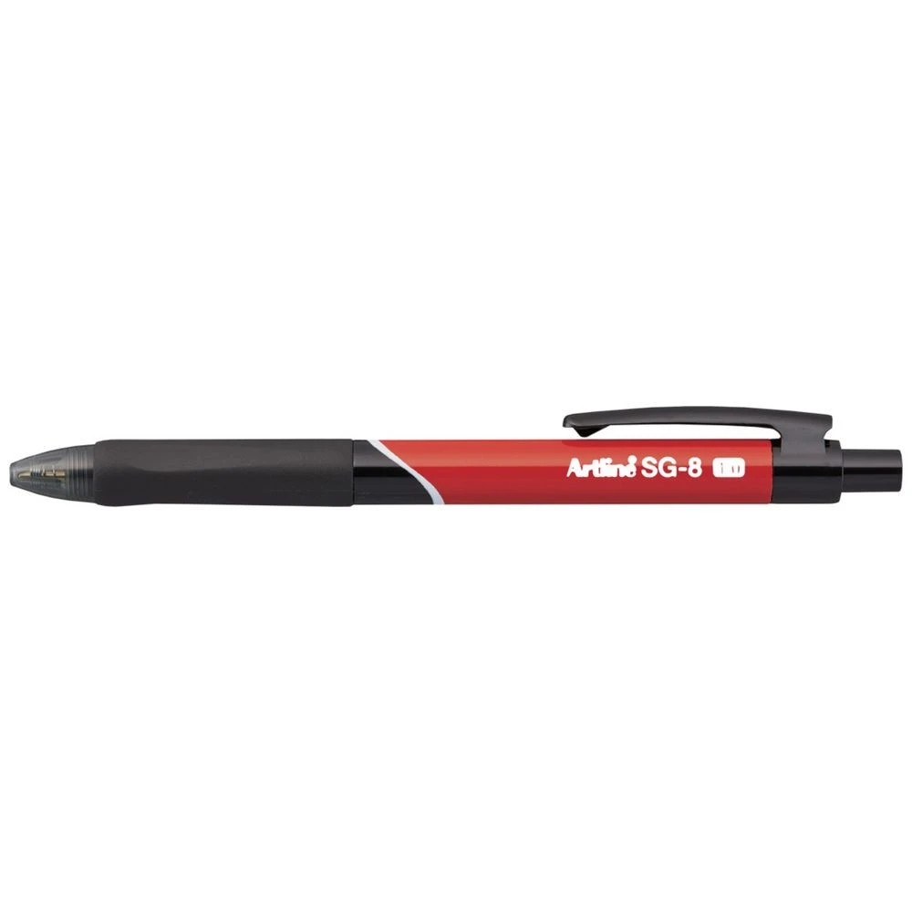 1 Artline SG-8 Ballpoint Pen 1mm Red, 1 of 1