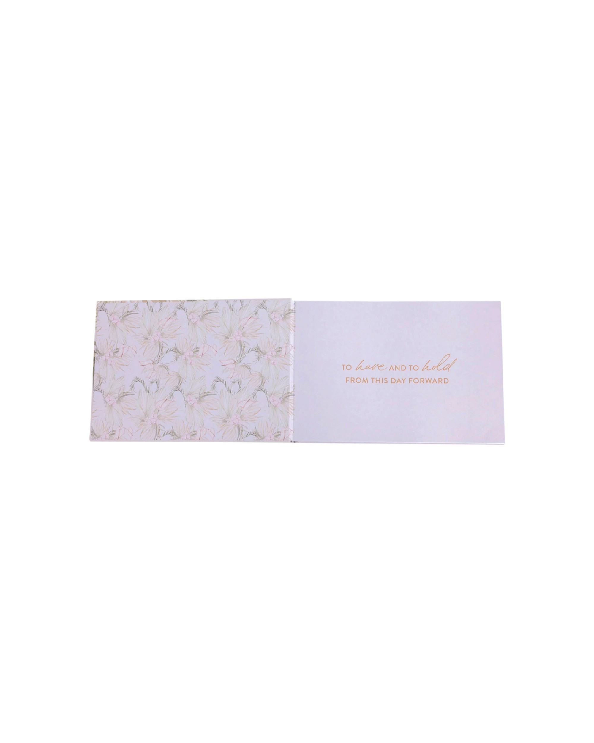 5 Splosh Floral Wedding Guest Signature Dedication Book Keepsake 29x20cm
 - Multi, 5 of 8