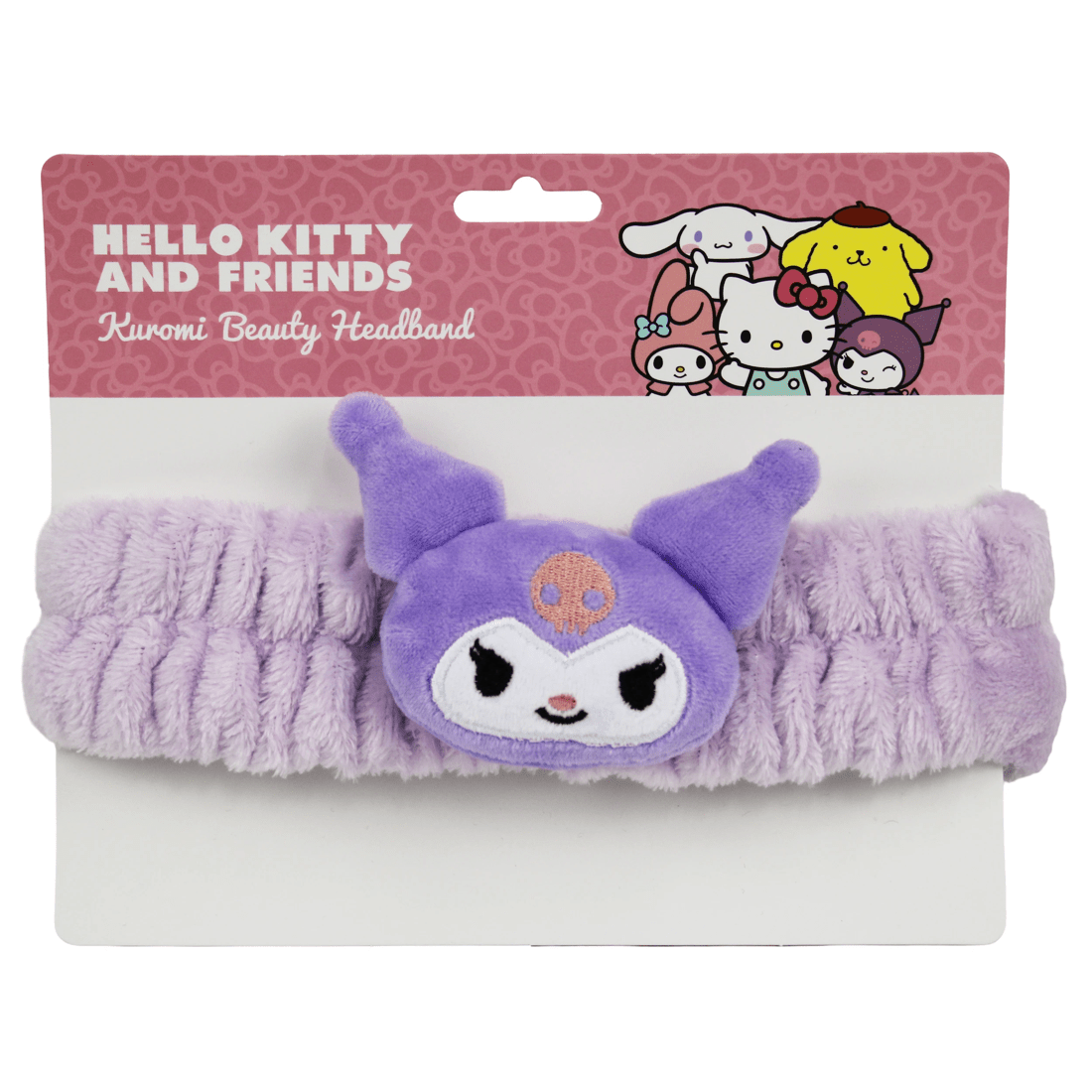 1 Hello Kitty and Friends Kuromi Fluffy Beauty Headband - Purple, 1 of 2