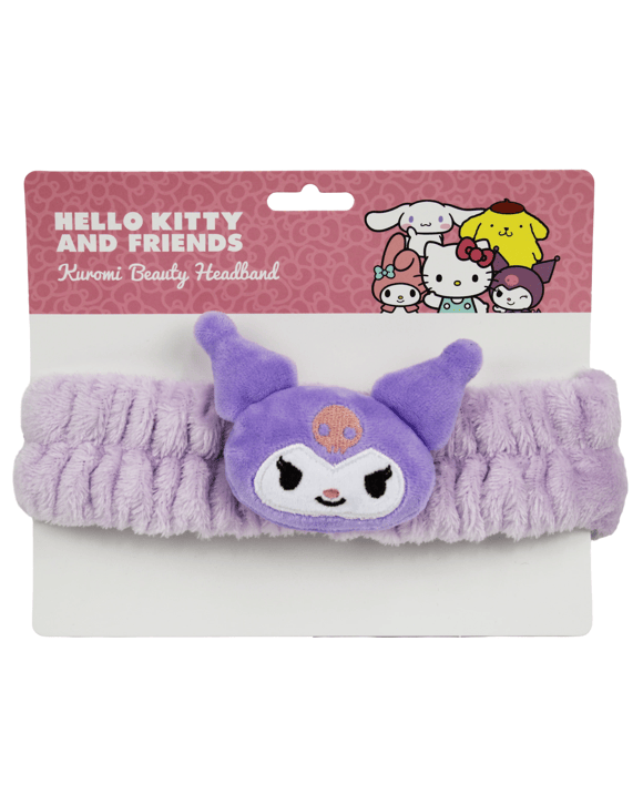 Hello Kitty and Friends Kuromi Fluffy Beauty Headband - Purple