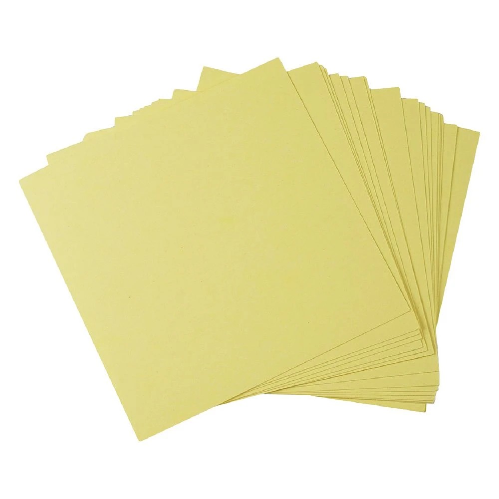 2 Qcut Colour Cardstock Pastel Daffodil Yellow 20 Pack, 2 of 2