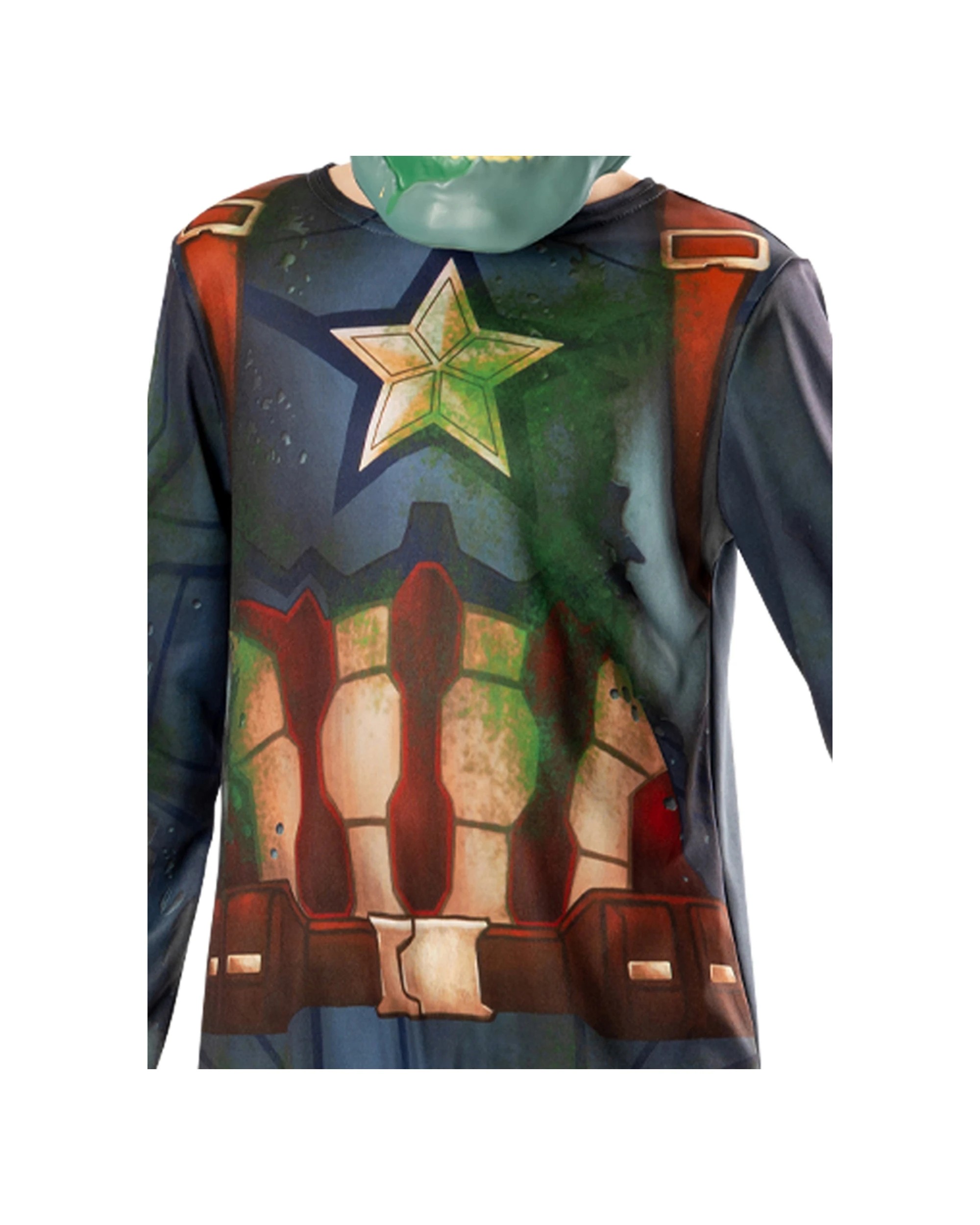 3 Marvel Captain America What If Zombie Jumpsuit Kids Costume L - Multi, 3 of 3