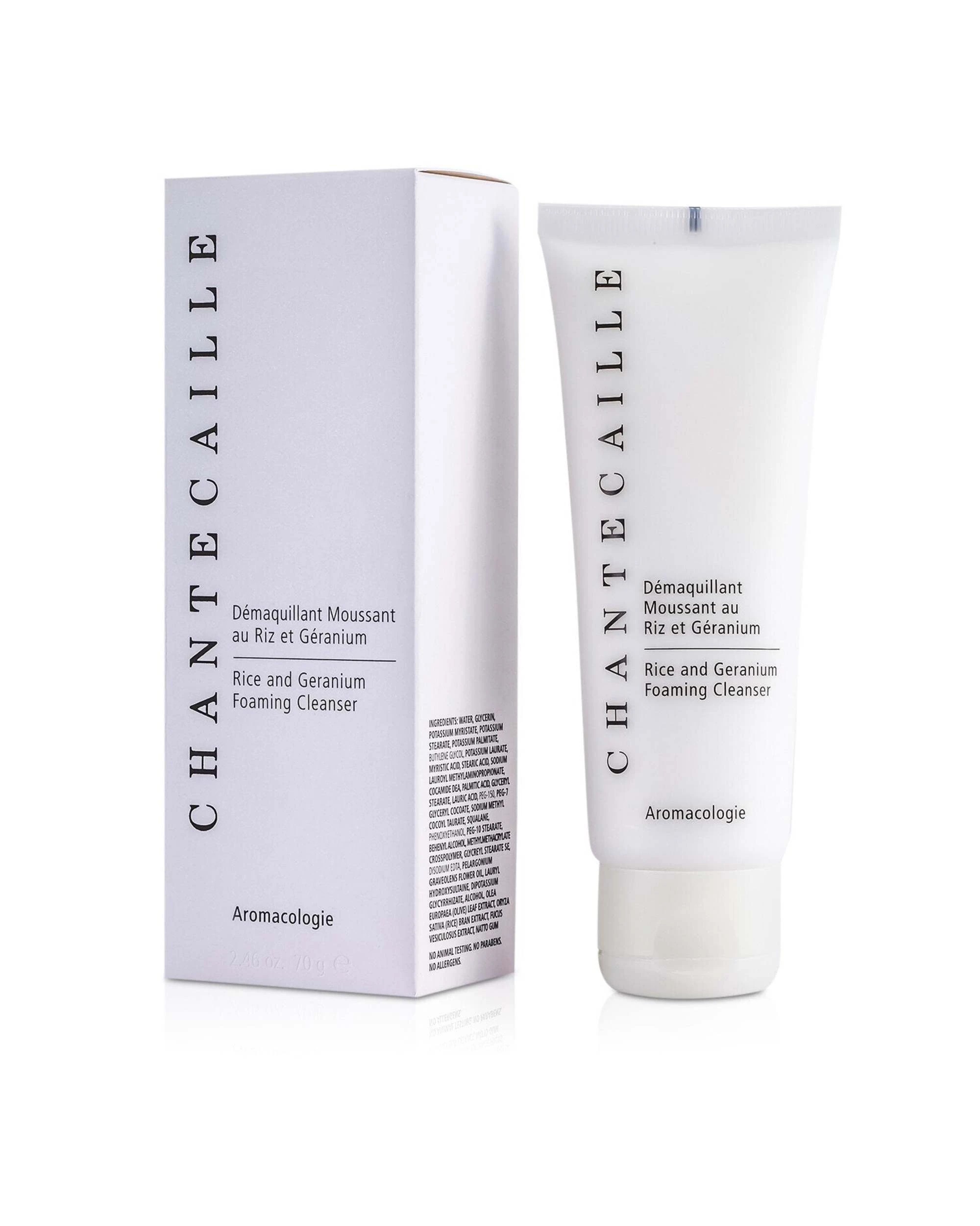 1 Chantecaille Rice & Geranium Foaming Cleanser  70ml/2.3oz, 1 of 3