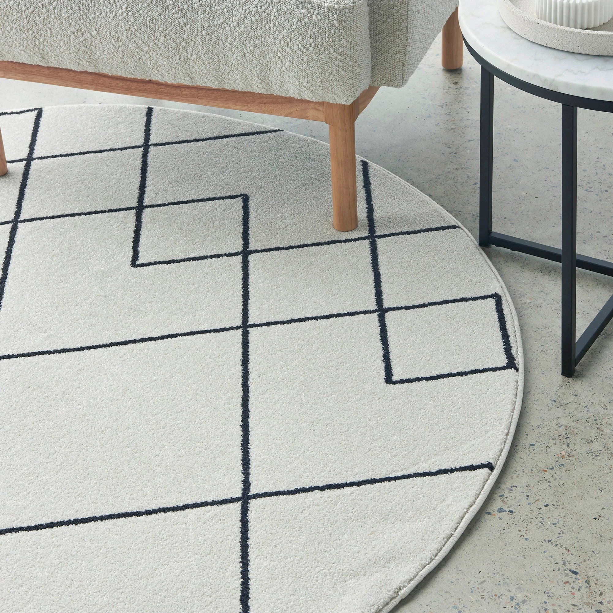 1 Common Ground Rugs Elysium Diego 240x240 cm Rug - Natural, 1 of 6