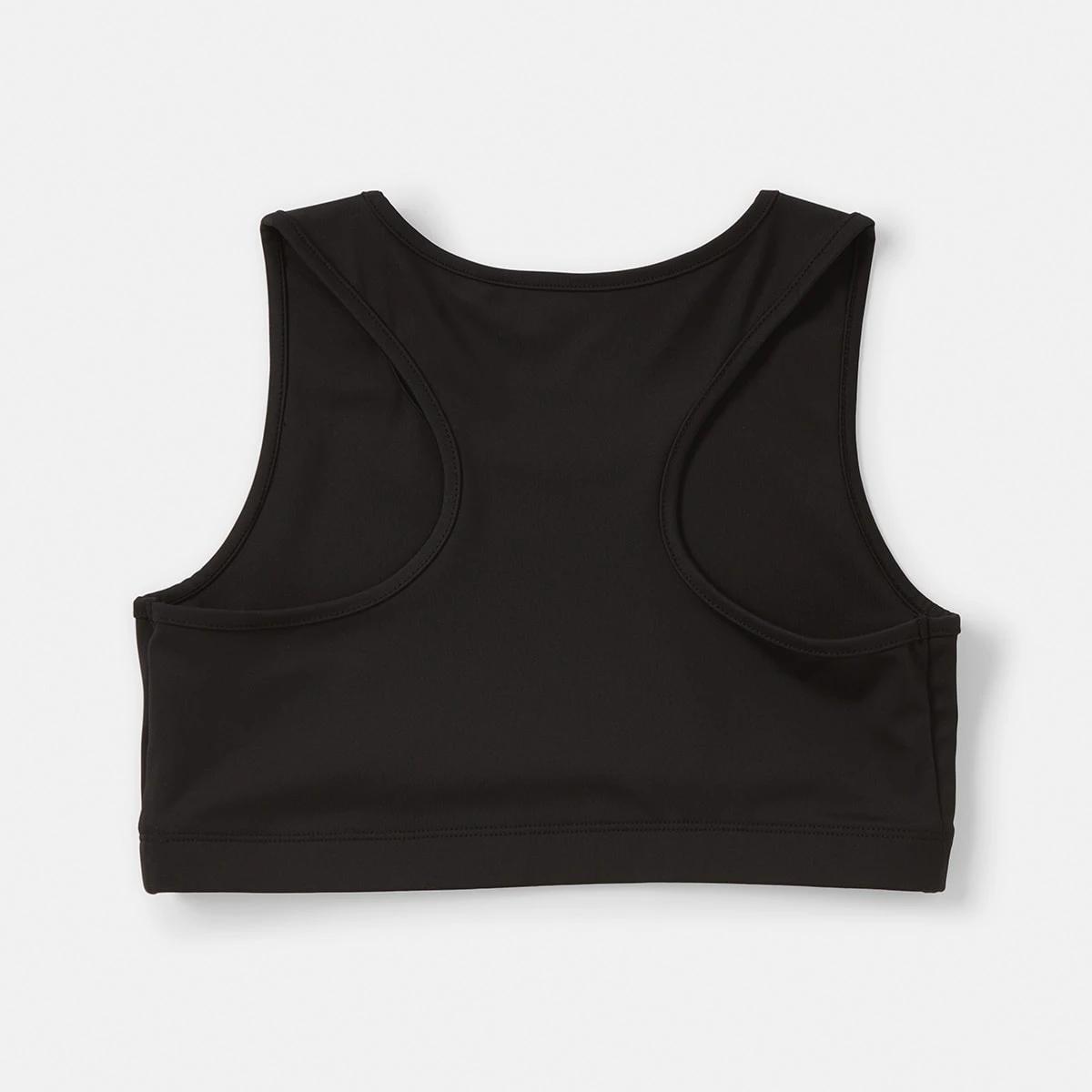 9 Active Kids Crop Top BLACK, 9 of 9