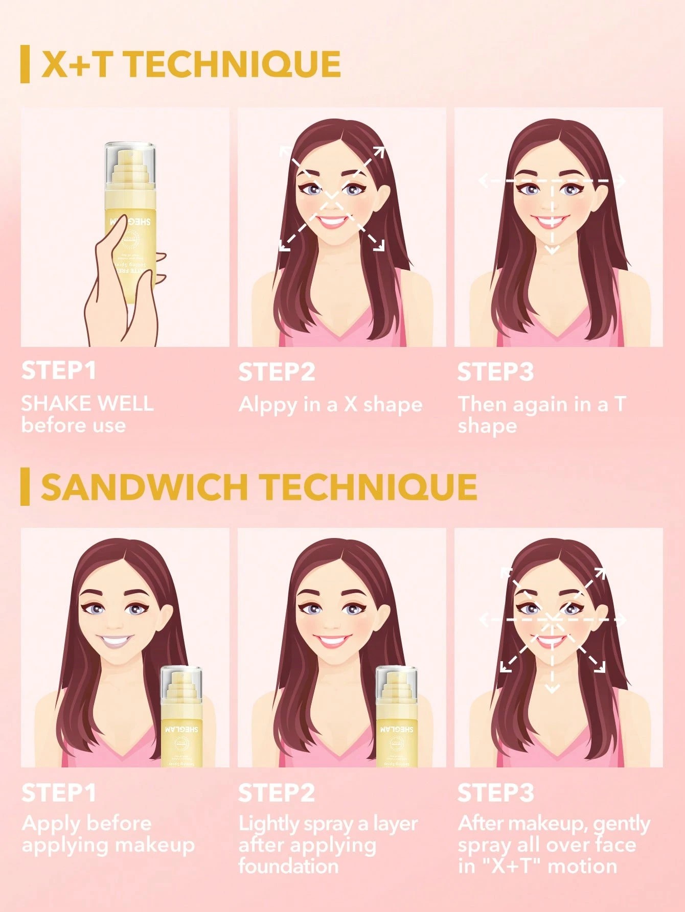 2 SHEGLAM Matte Fresh Setting Spray - Matte Fresh, 2 of 4