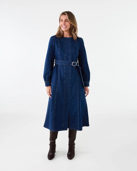 kmart denim dress Denim Shirt Dress