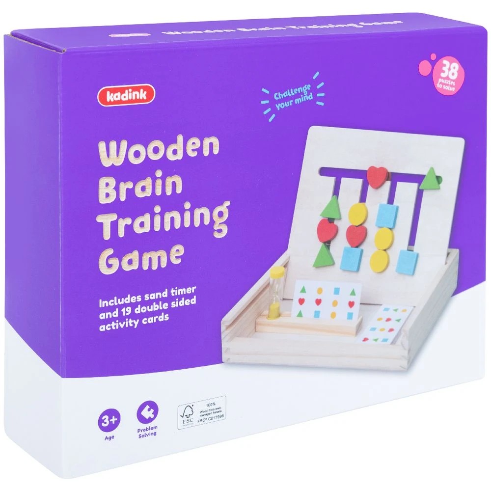 3 Kadink Wooden Maze Brain Training Puzzle Game, 3 of 5