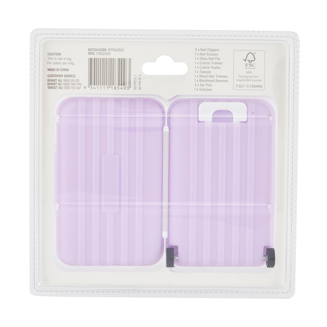 5 OXX Cosmetics 13 Piece Manicure Suitcase Kit, 5 of 5