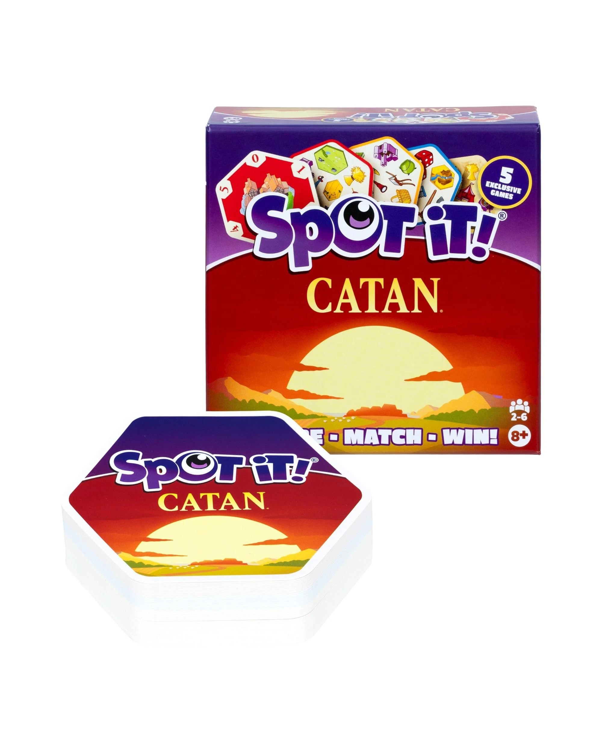 5 Spot It! Catan Card Game, 5 of 8