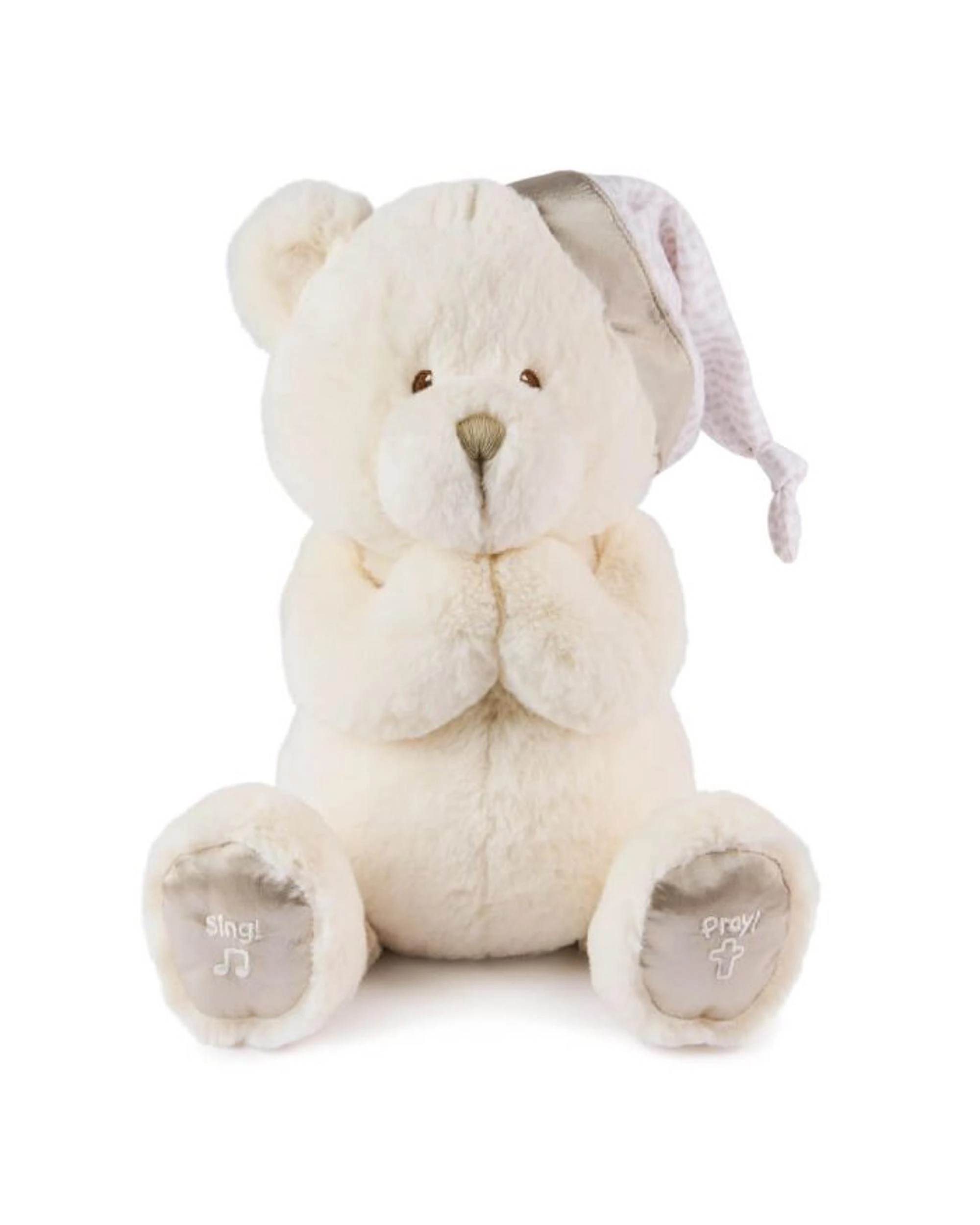 1 Animated Goodnight Prayer Bear Plush, 1 of 3