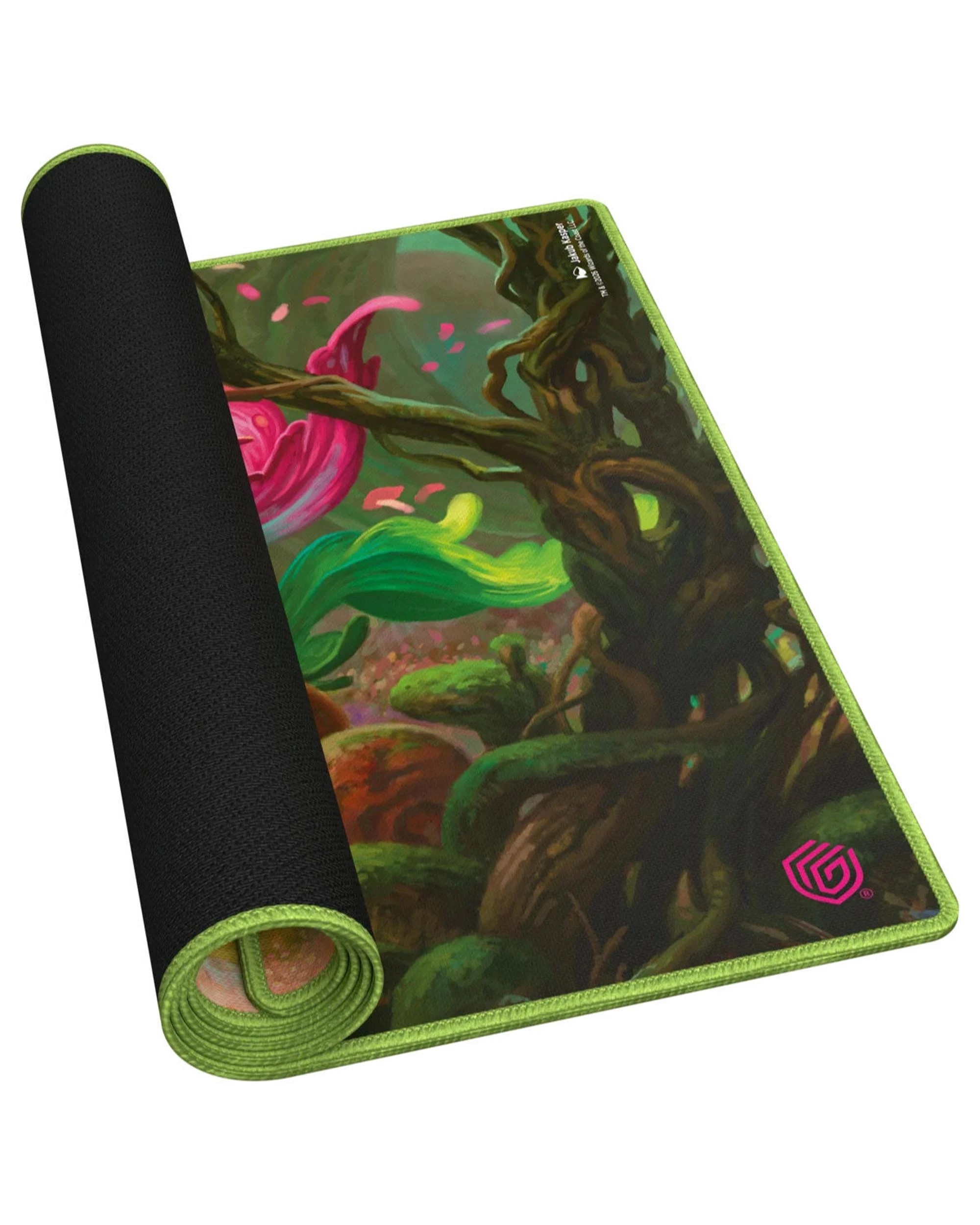 3 Ultimate Guard Magic The Gathering Lorwyn Eclipsed Vibrance Playmat - Green, 3 of 6