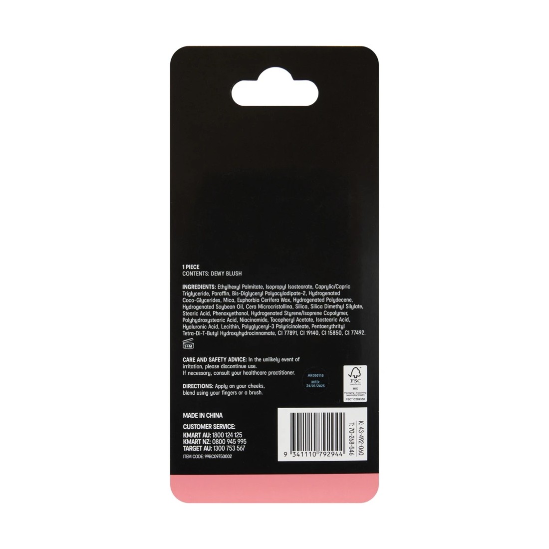 5 OXX Cosmetics Dewy Blush Tinted Blush Stick - Rosey, 5 of 6