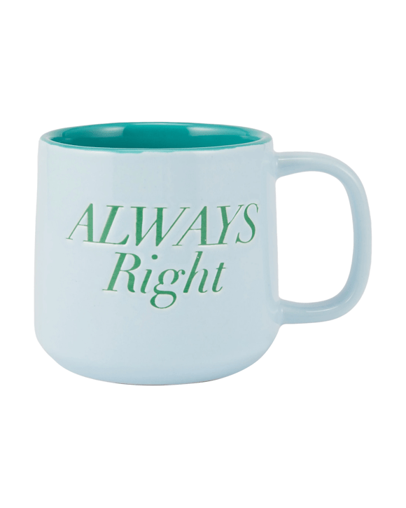Blue Always Right Mug