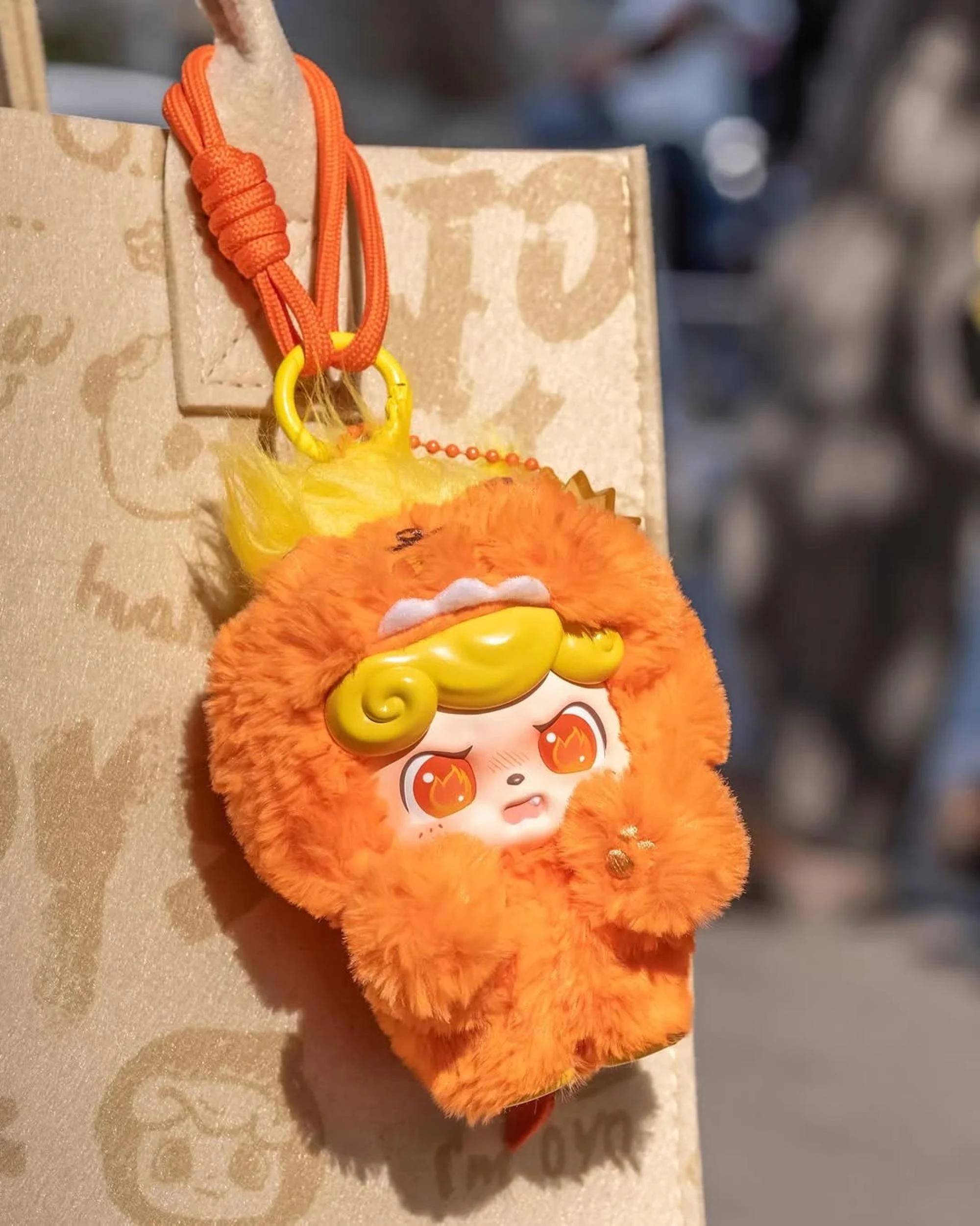 6 Jotoys Q.KID Emotional Hairy Monsters Plush Blind Box, 6 of 10