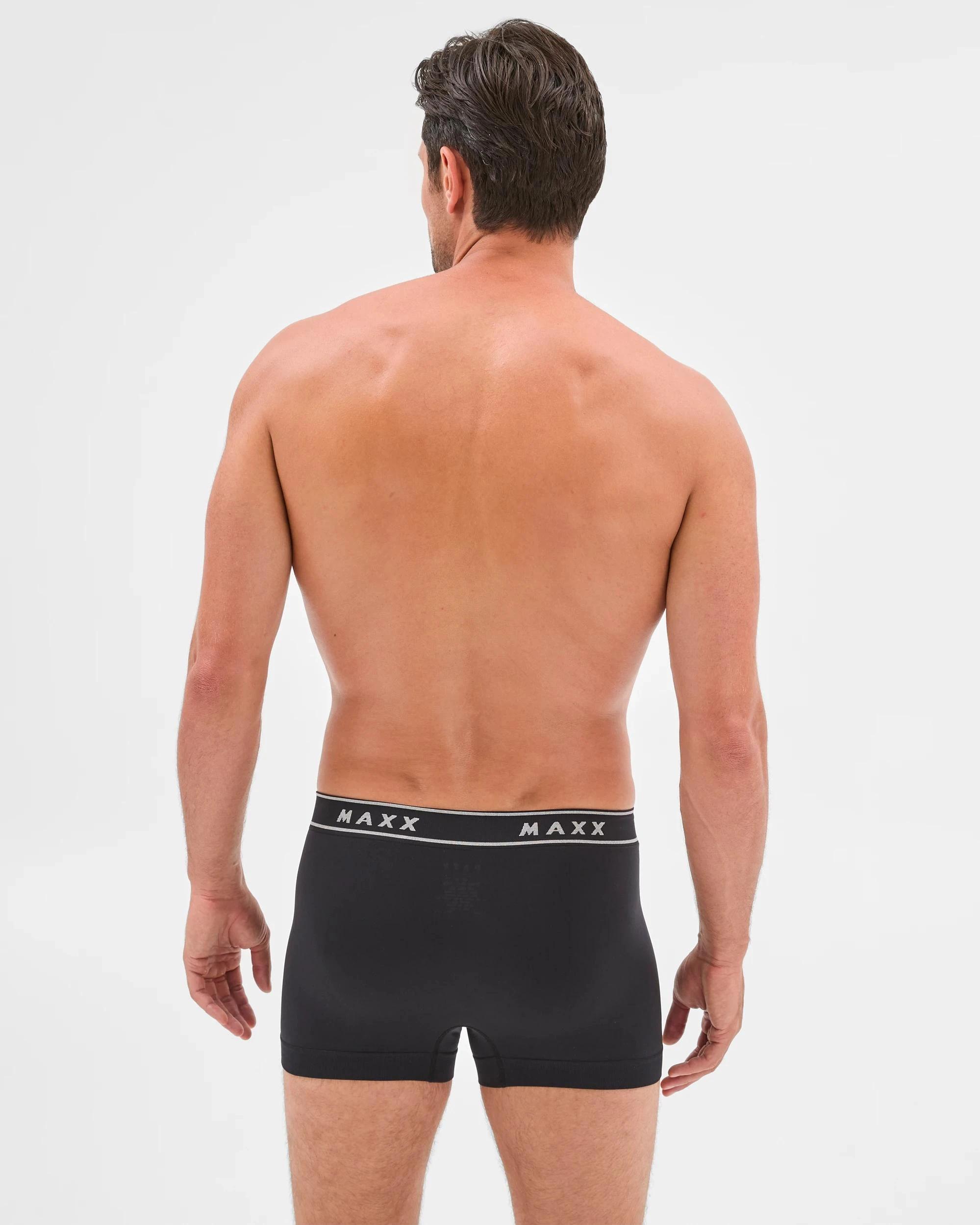 3 Maxx 3 Pack Mens Seamfree Trunks MULTI, 3 of 4