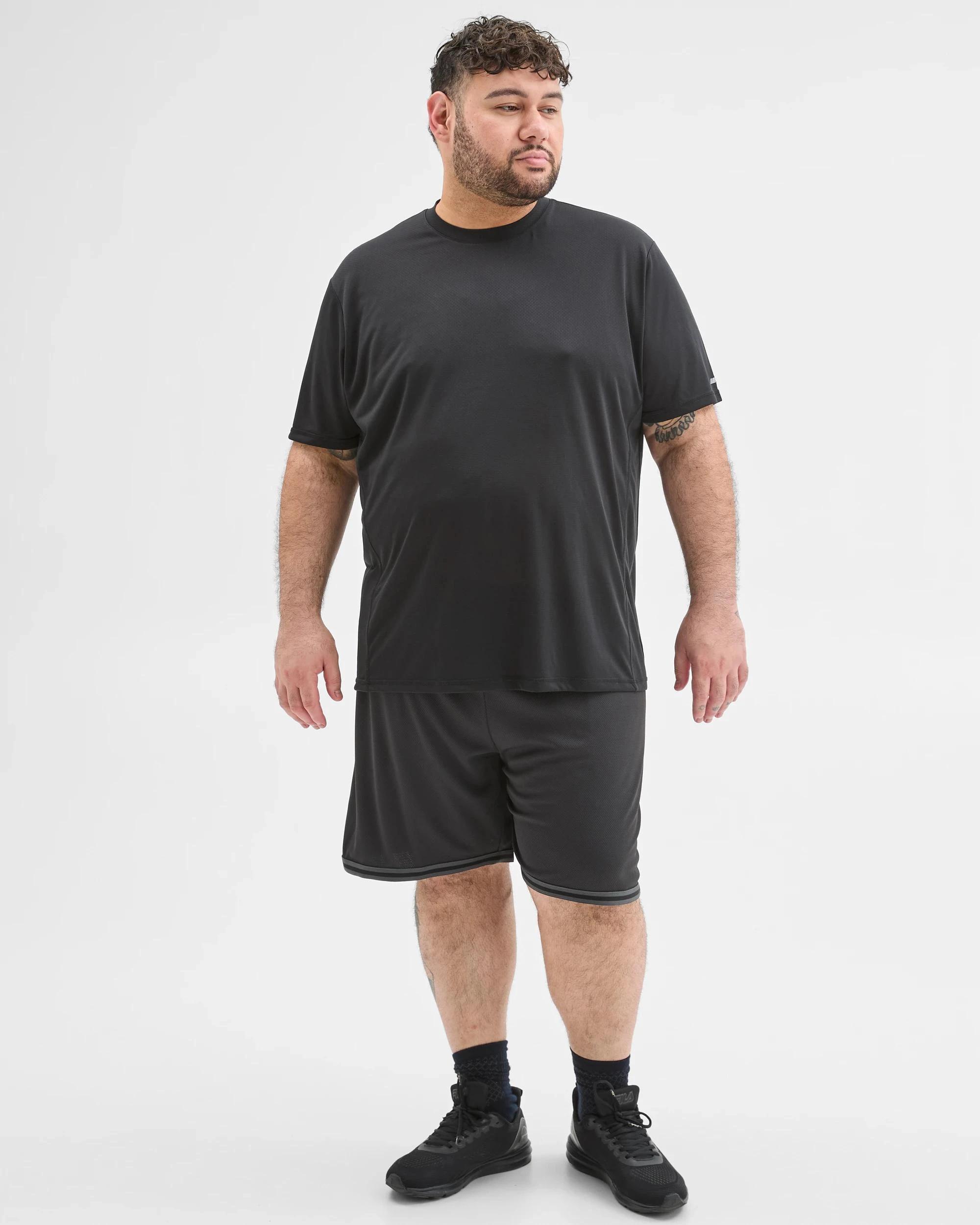 2 Target Plus Size Active Basketball Shorts BLACK, 2 of 6