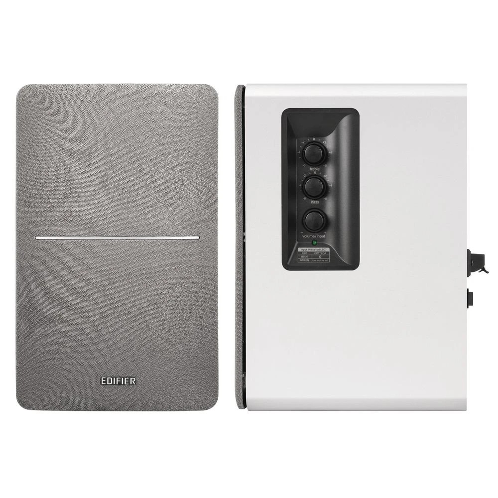 2 EDIFIER R1280DB Bluetooth Bookshelf Speaker Silver/White, 2 of 10